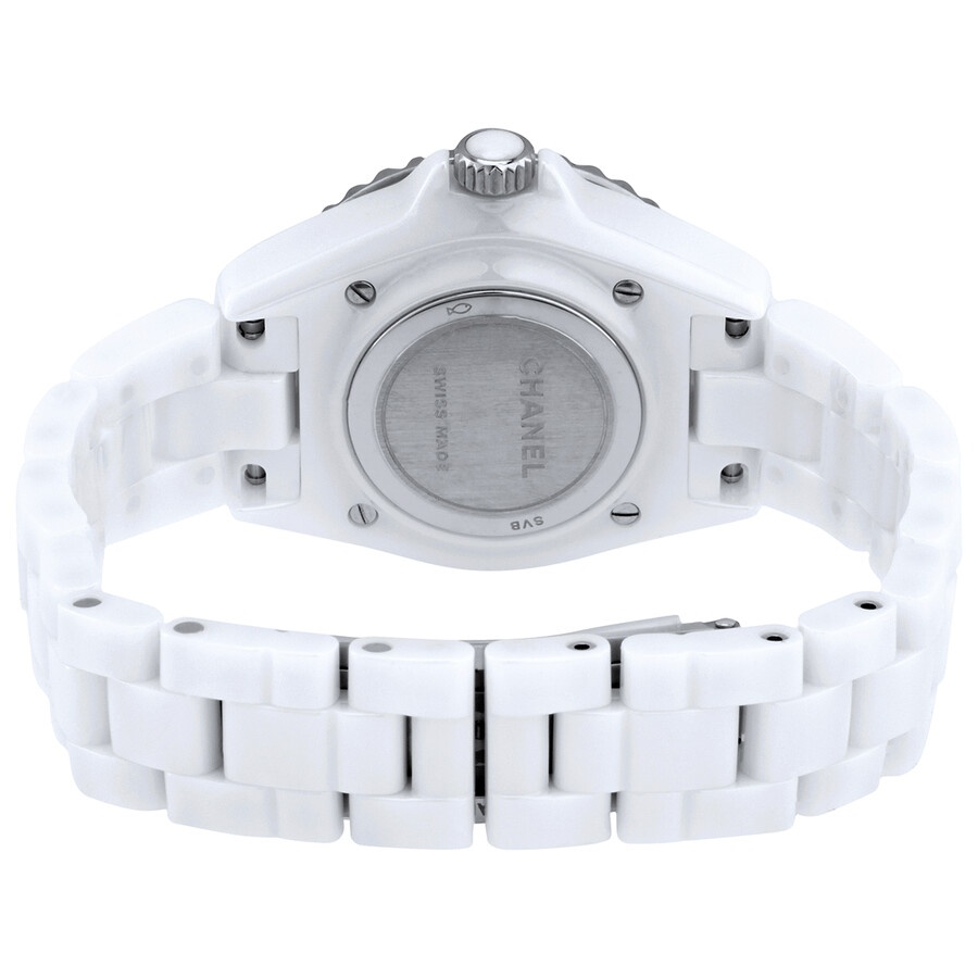 Chanel J12 Phantom White Dial Ladies Watch H6345 - 3