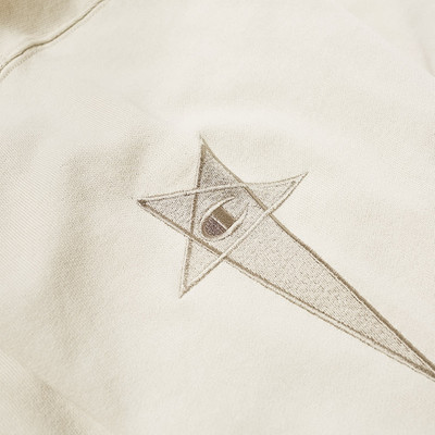 Rick Owens Rick Owens x Champion Back Pentagram Hoody outlook