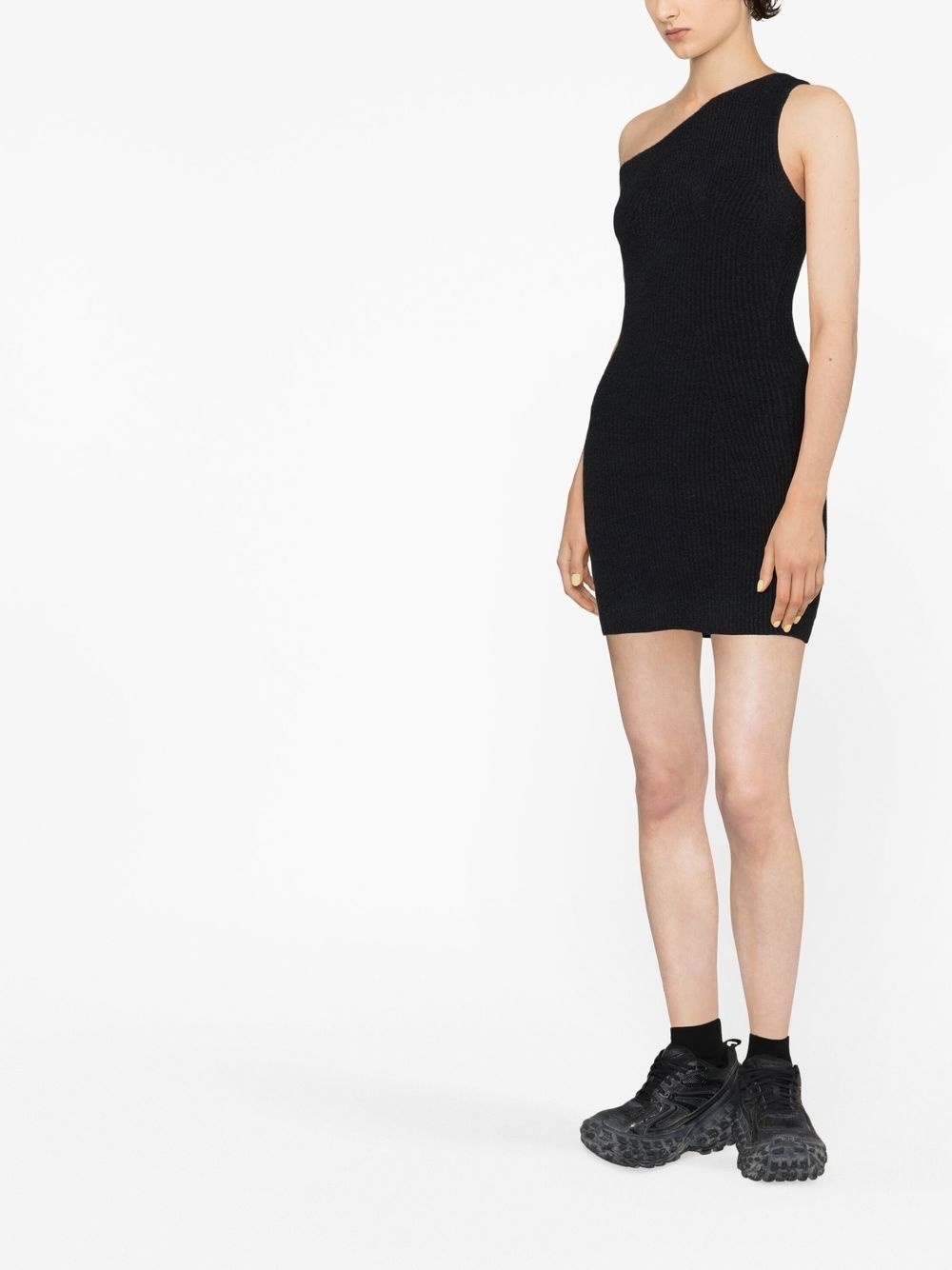 x Hailey Bieber one-shoulder dress - 4