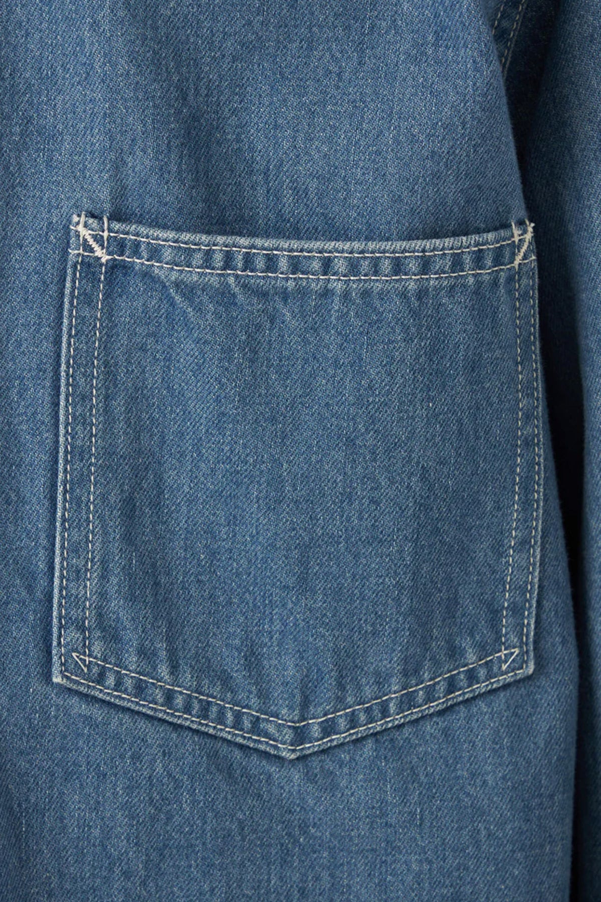 Short Denim Jacket - Light Indigo - 2