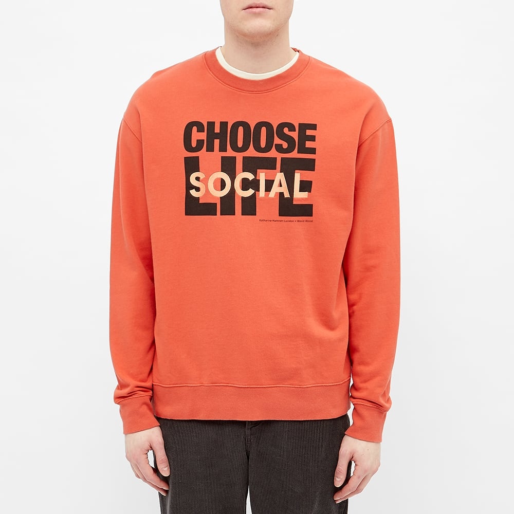 Wood Wood x Katharine Hamnett Lou Sweat - 4