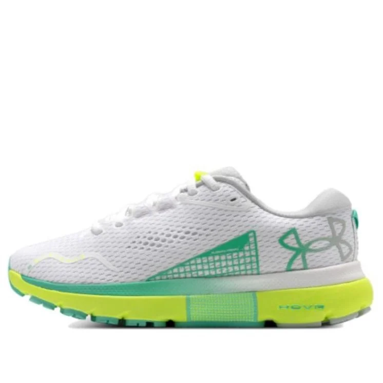 (WMNS) Under Armour HOVR Infinite 5 'White Green' 3026550-101 - 1