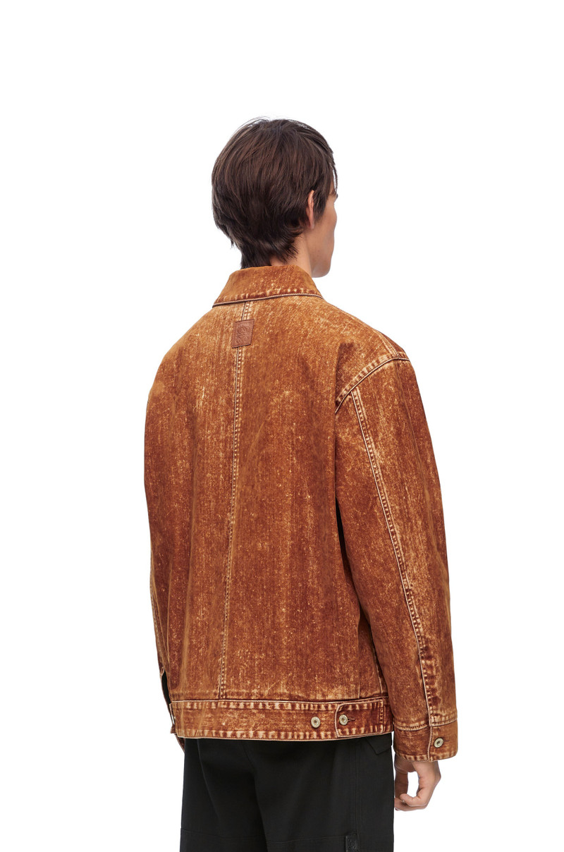 Bomber jacket in denim 4