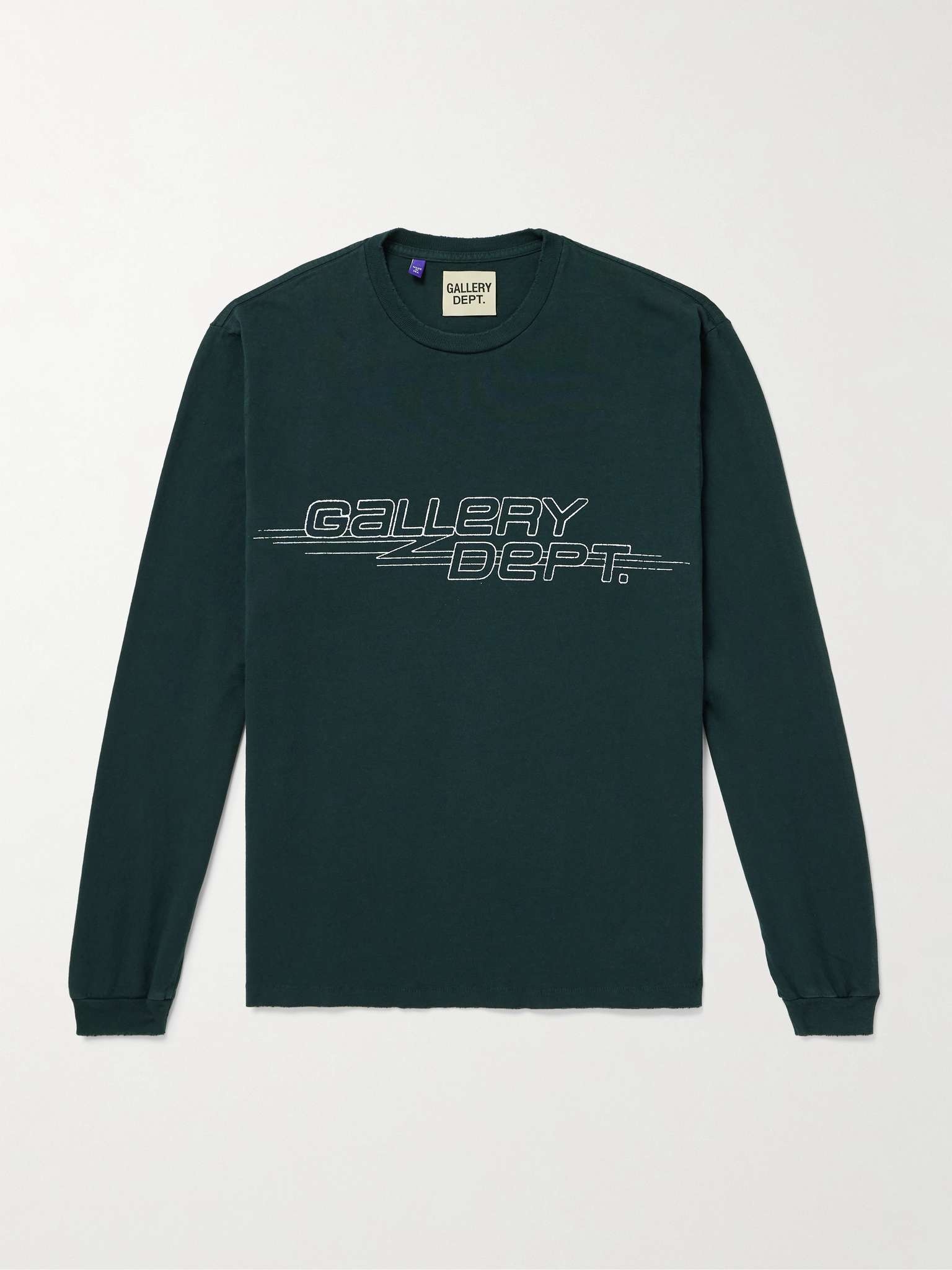 Skate Printed Cotton-Jersey T-Shirt - 1