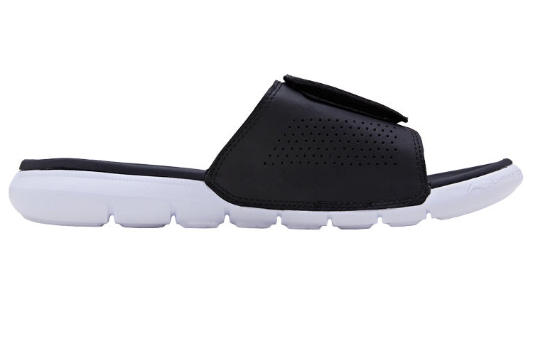 Li-Ning x CBA Sport Slides 'Black' ABTQ015-1 - 2