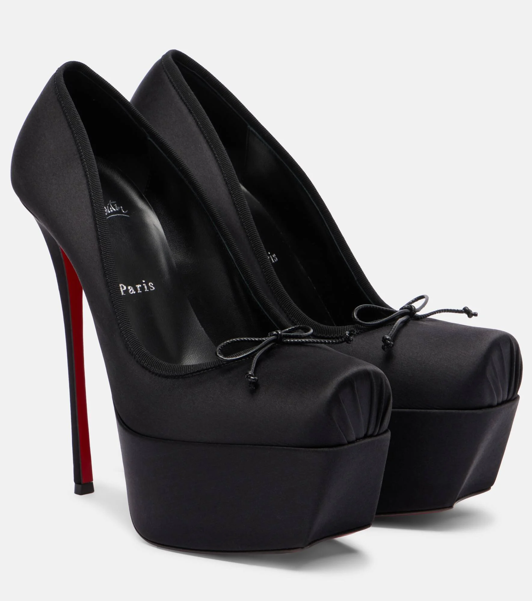 Cassia 160 satin pumps - 1