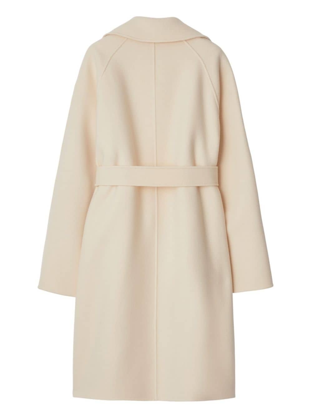 wrap cashmere coat - 6