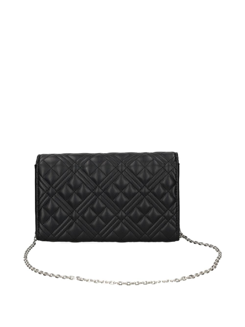 quilted chain clutch bag - 2