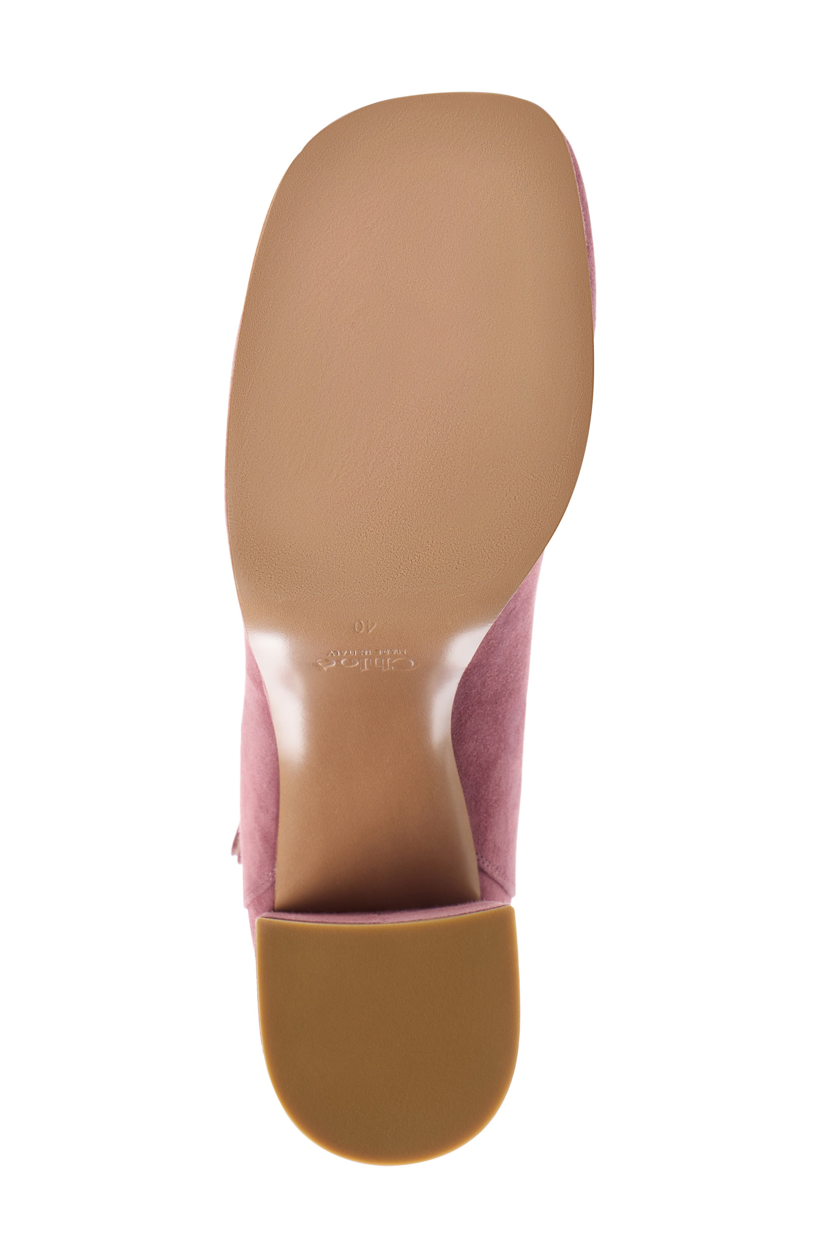Chloé Ankle Strap Platform Pump in Faded Rose at Nordstrom - 5
