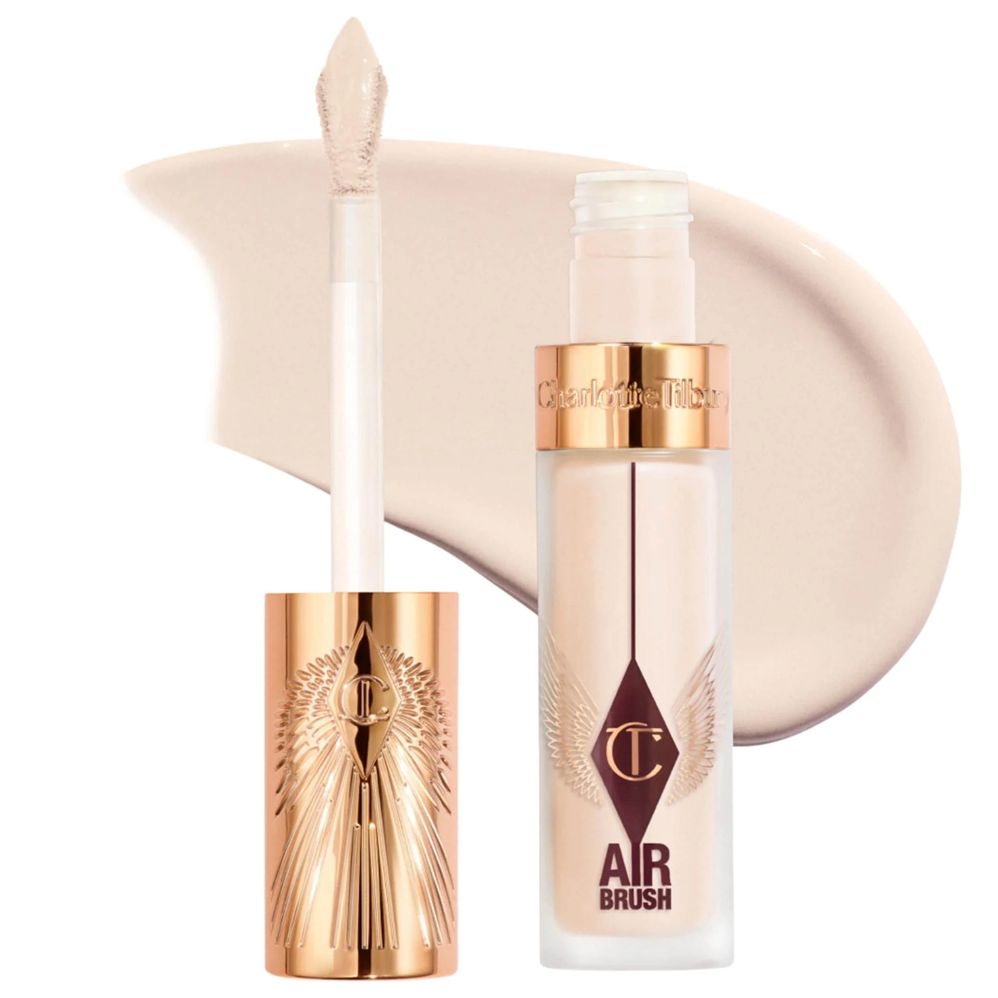 Airbrush Flawless Crease-Proof Long-Wear Blur Concealer with Hyaluronic Acid - 1