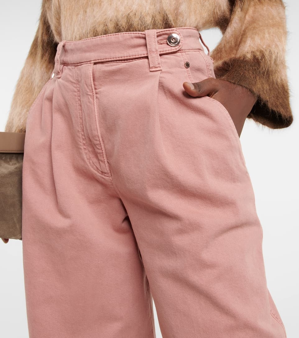 High-rise straight jeans - 4