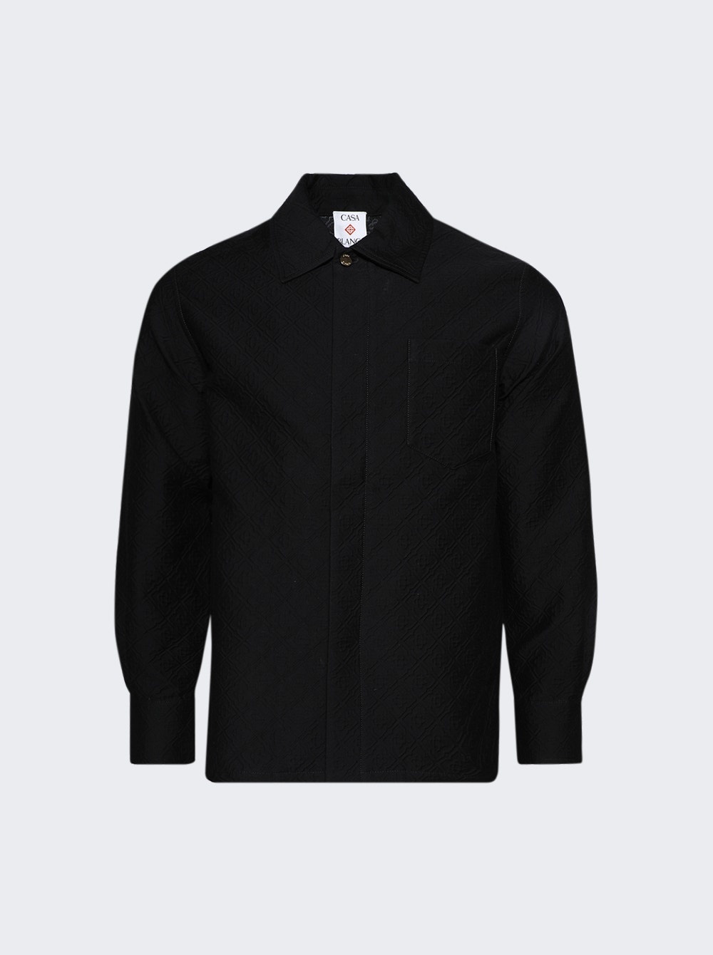 Jacquard Shacket Black - 1