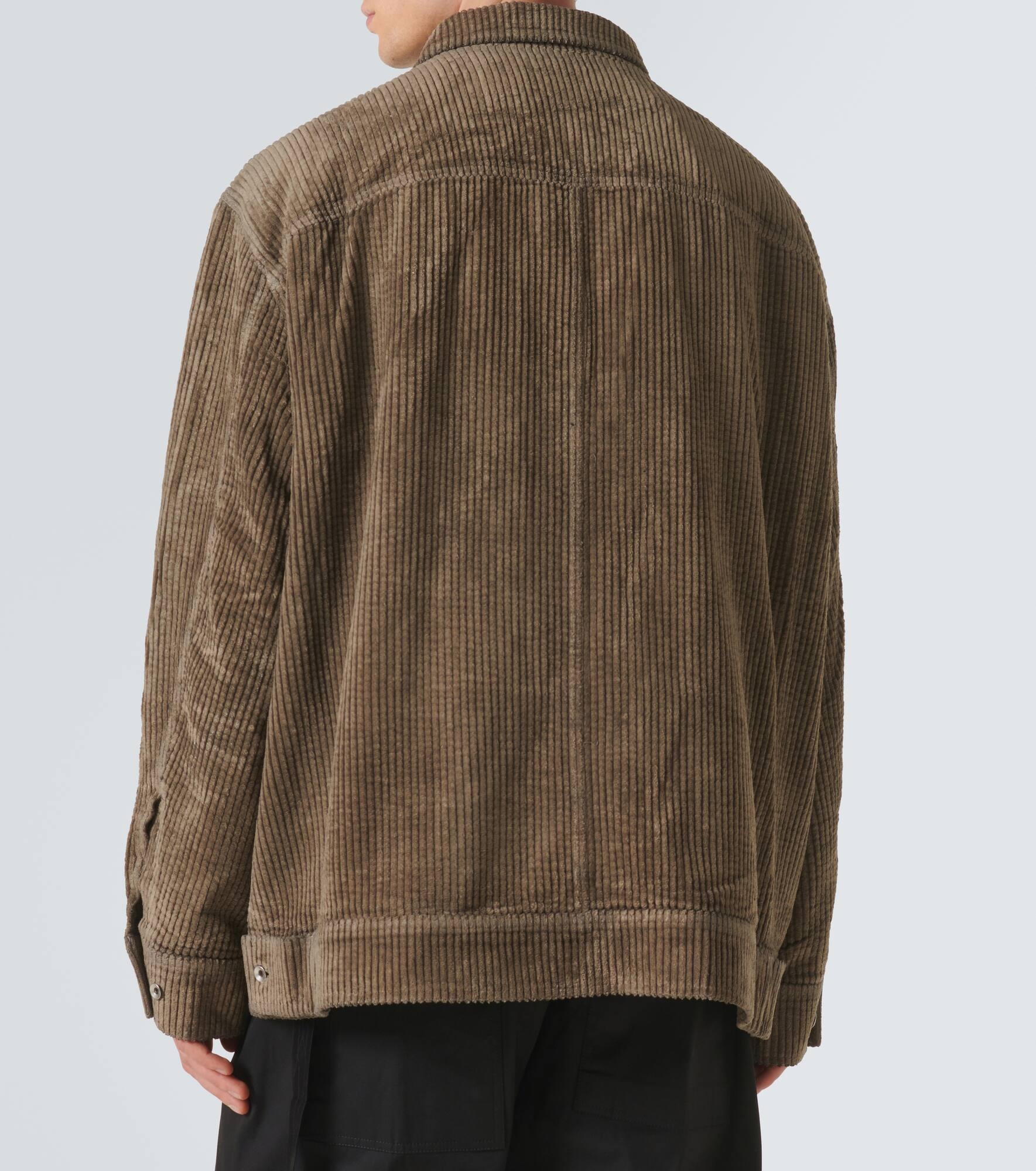 Jumbo corduroy oversized cotton jacket - 4