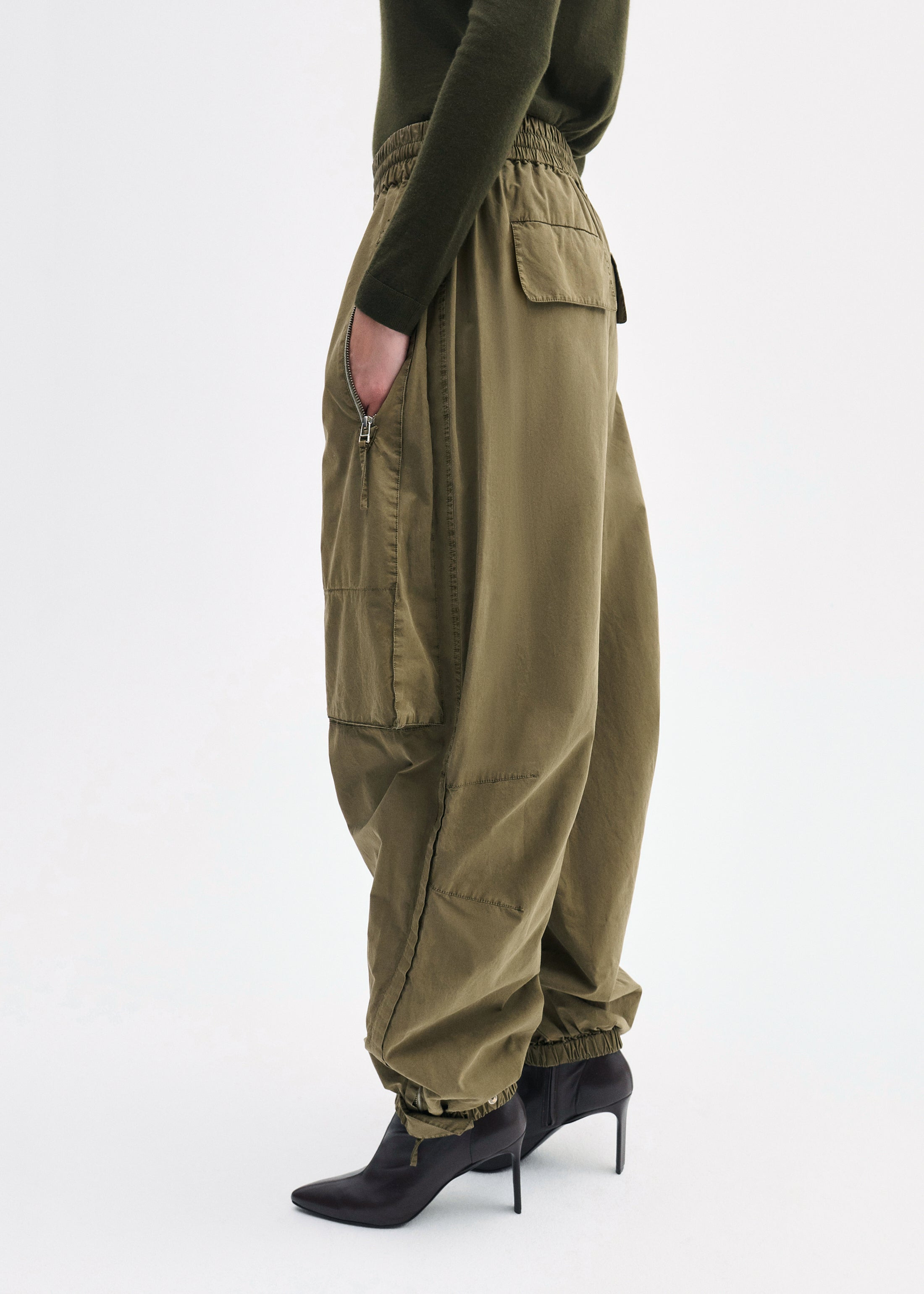 Utility Pant in Cotton Twill - 4