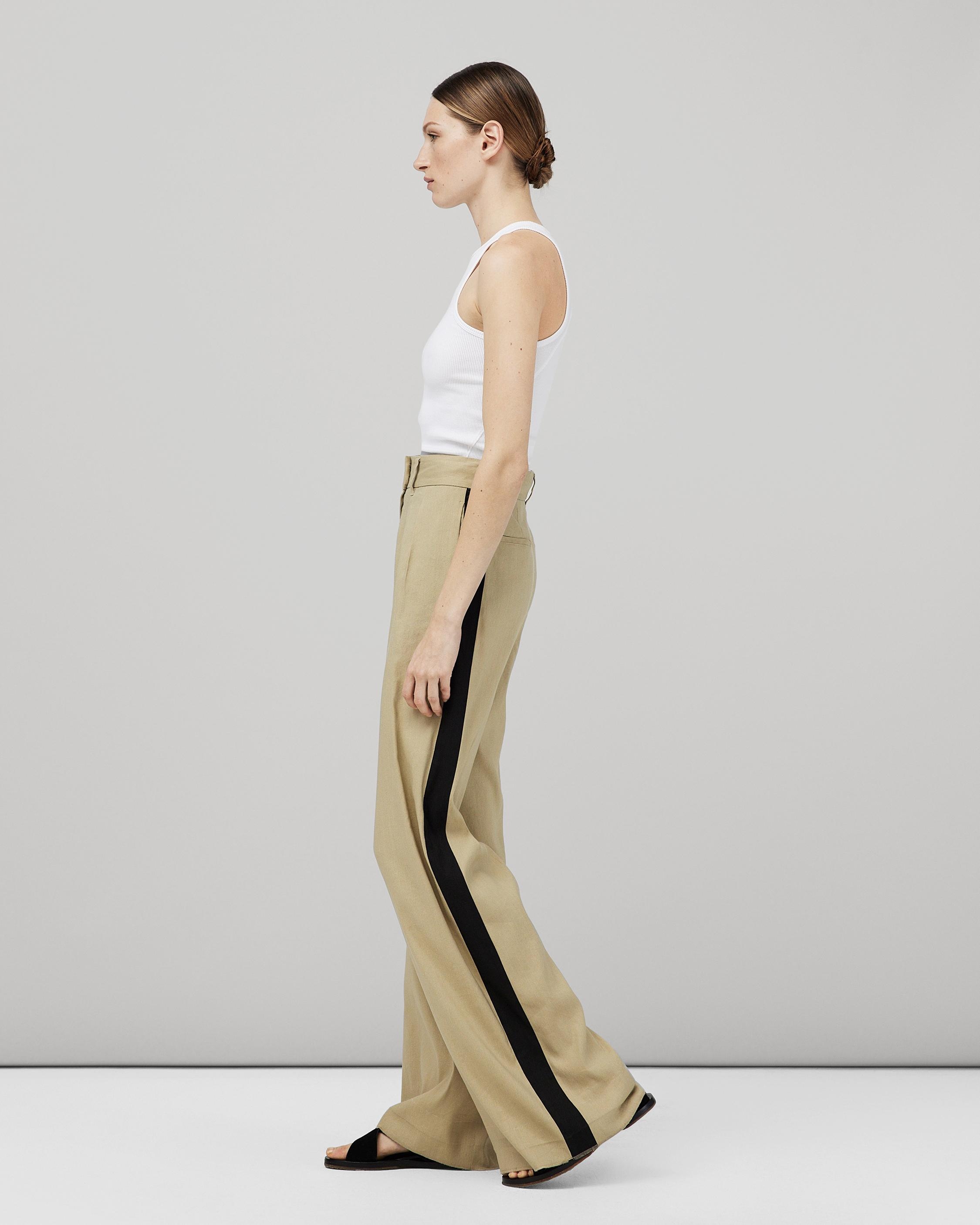 Shelly Wide Leg Linen Pant
Relaxed Fit Pant - 4