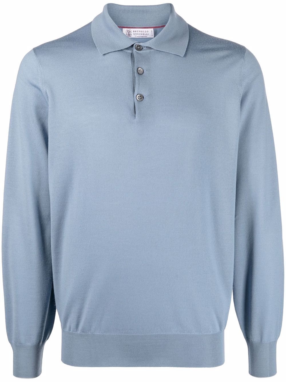 long-sleeved polo shirt - 1