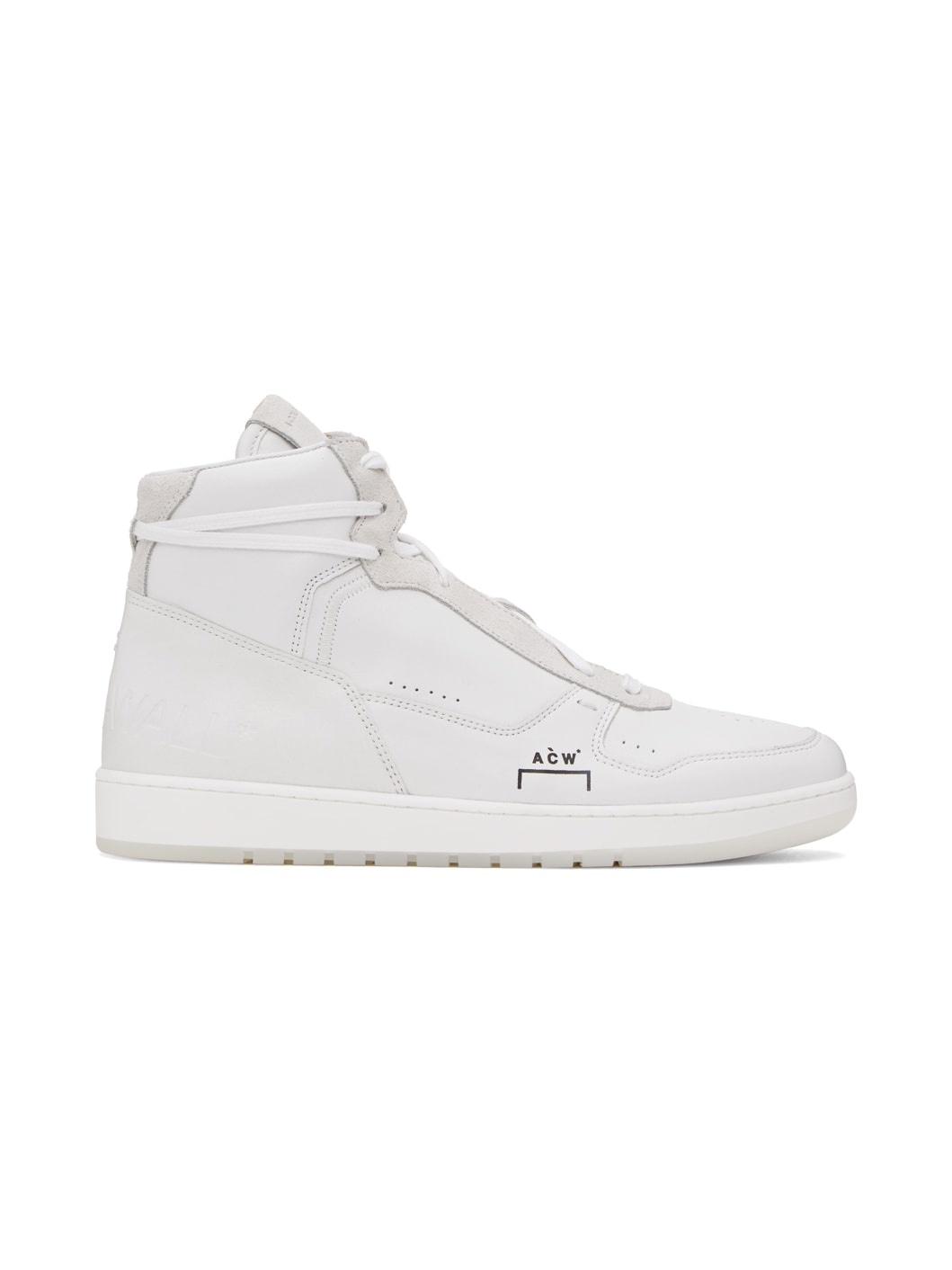White Luol Hi Top Sneakers - 1