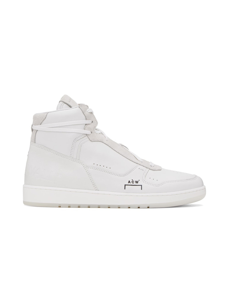 White Luol Hi Top Sneakers 1