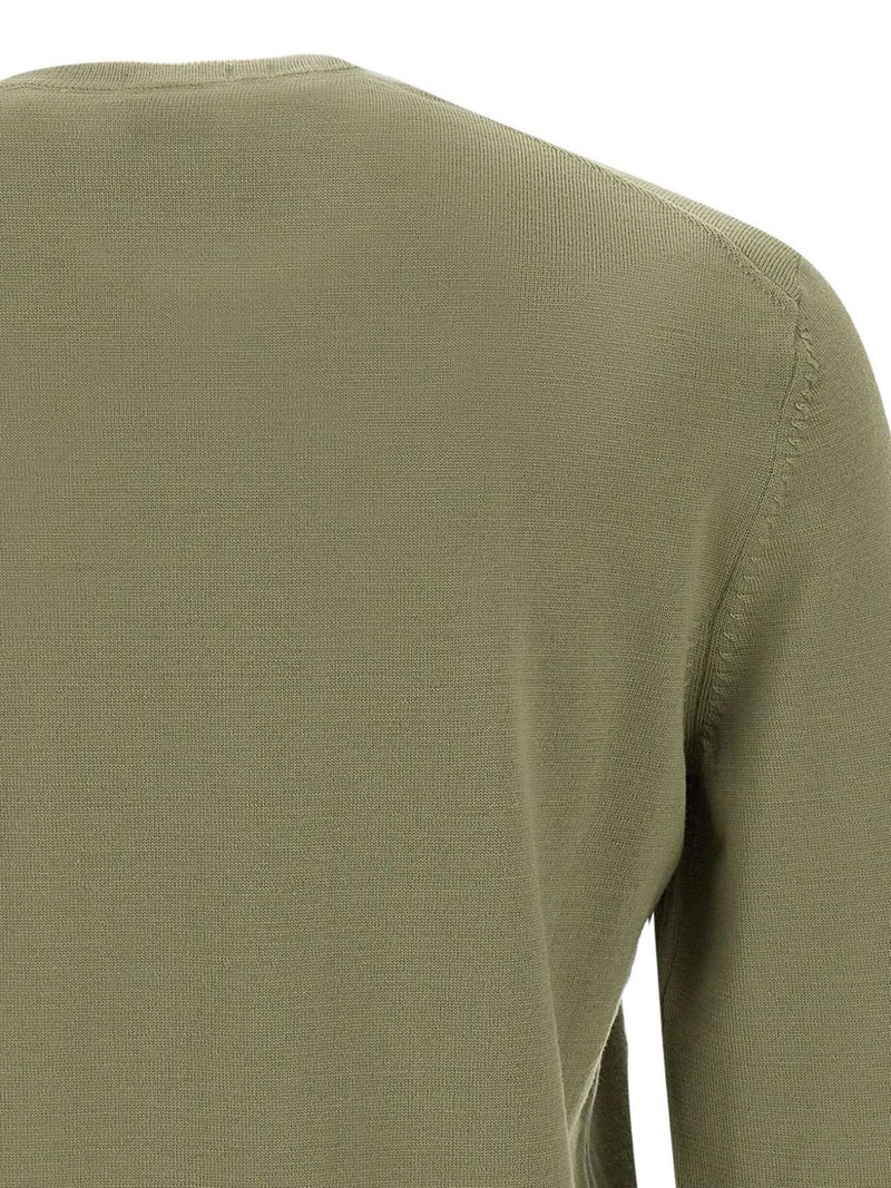 logo-embroidered crew-neck sweater 5