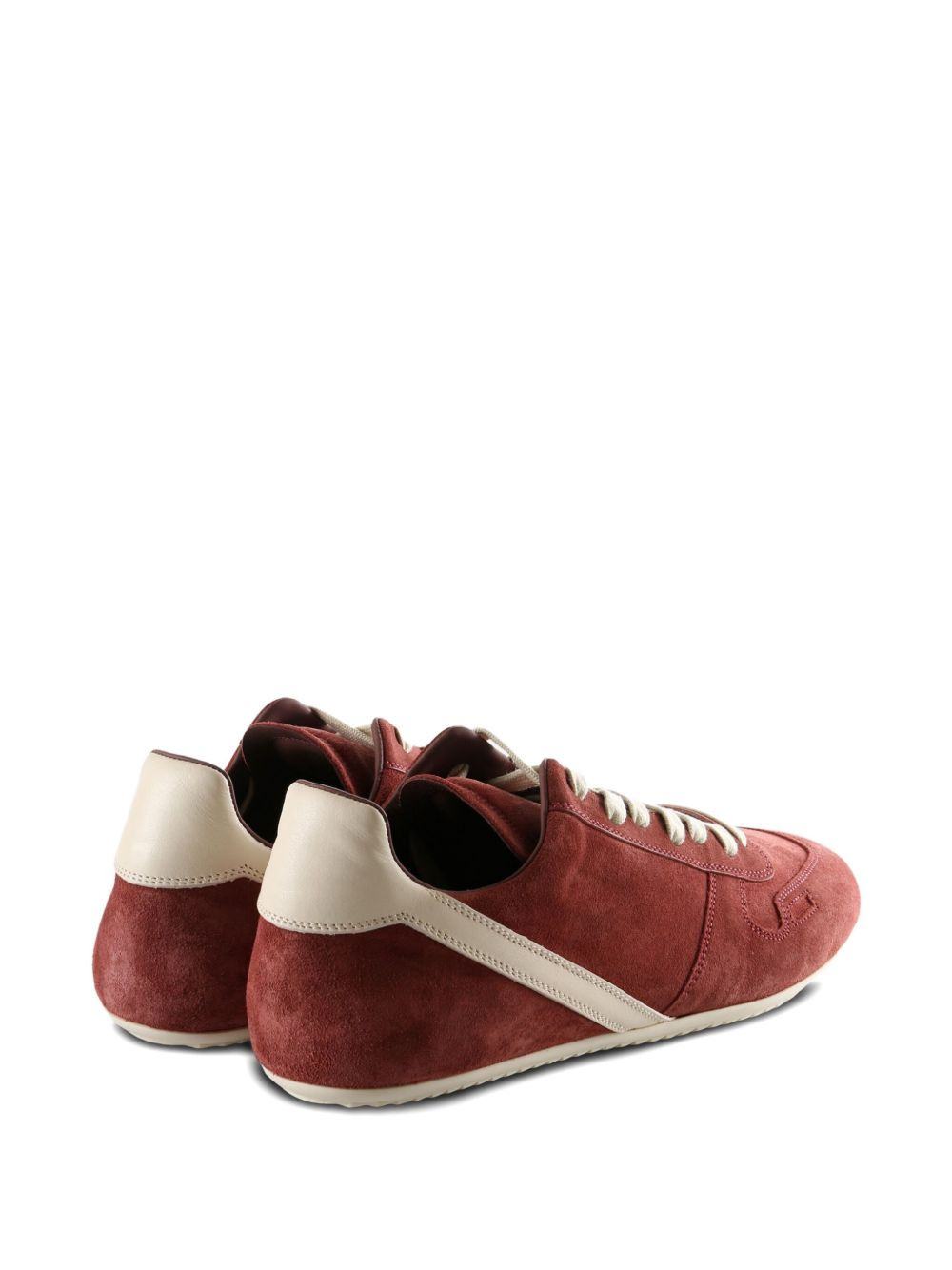 suede low-top sneakers - 3