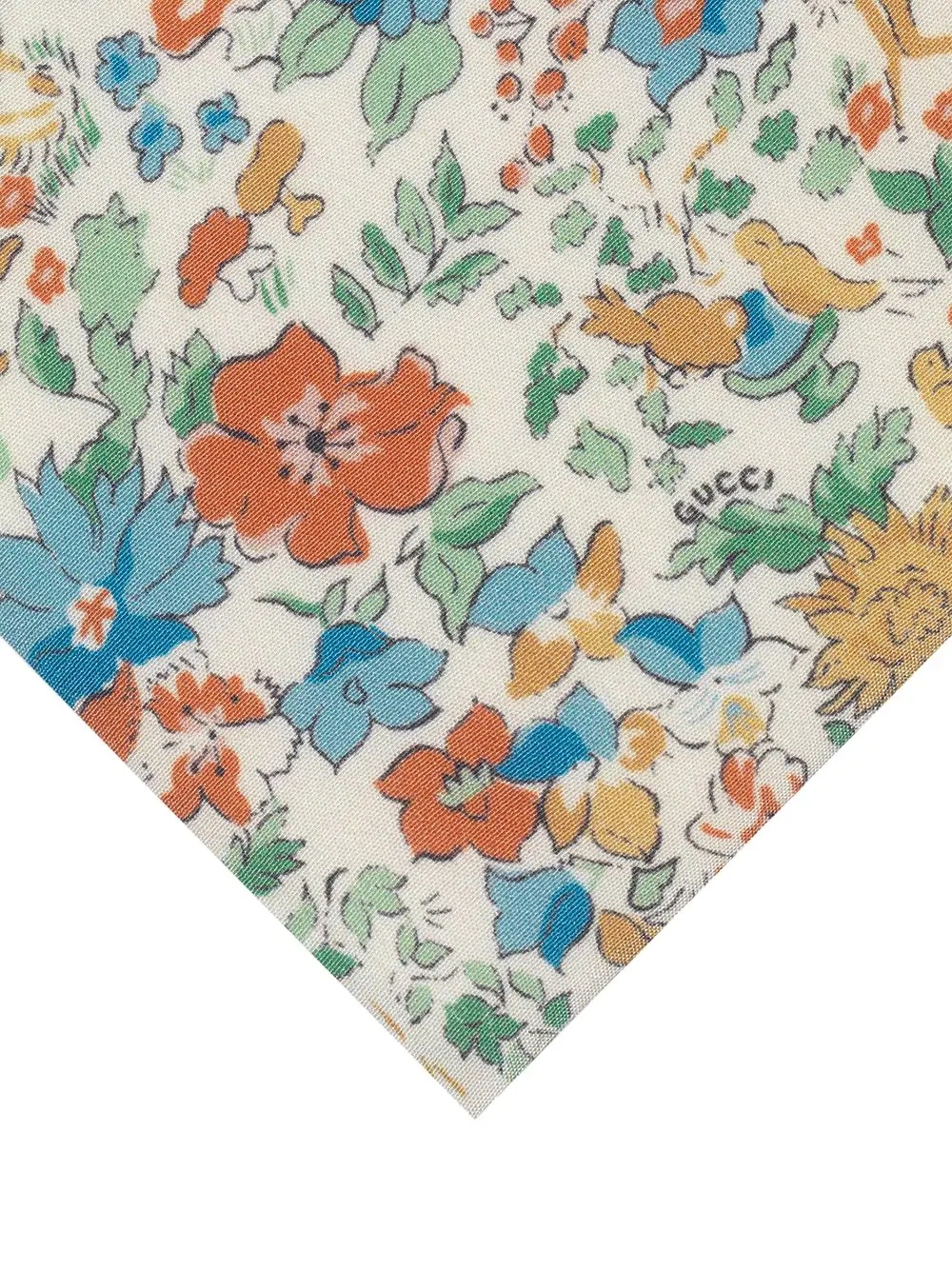 Liberty floral organic-silk tie - 2