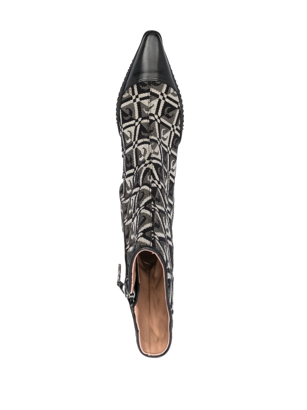 Moon Diamant 65mm ankle boots - 4