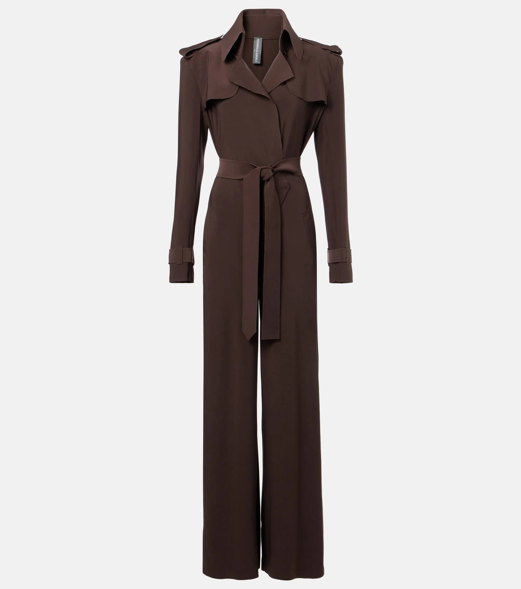 Single-breasted jumpsuit - 1