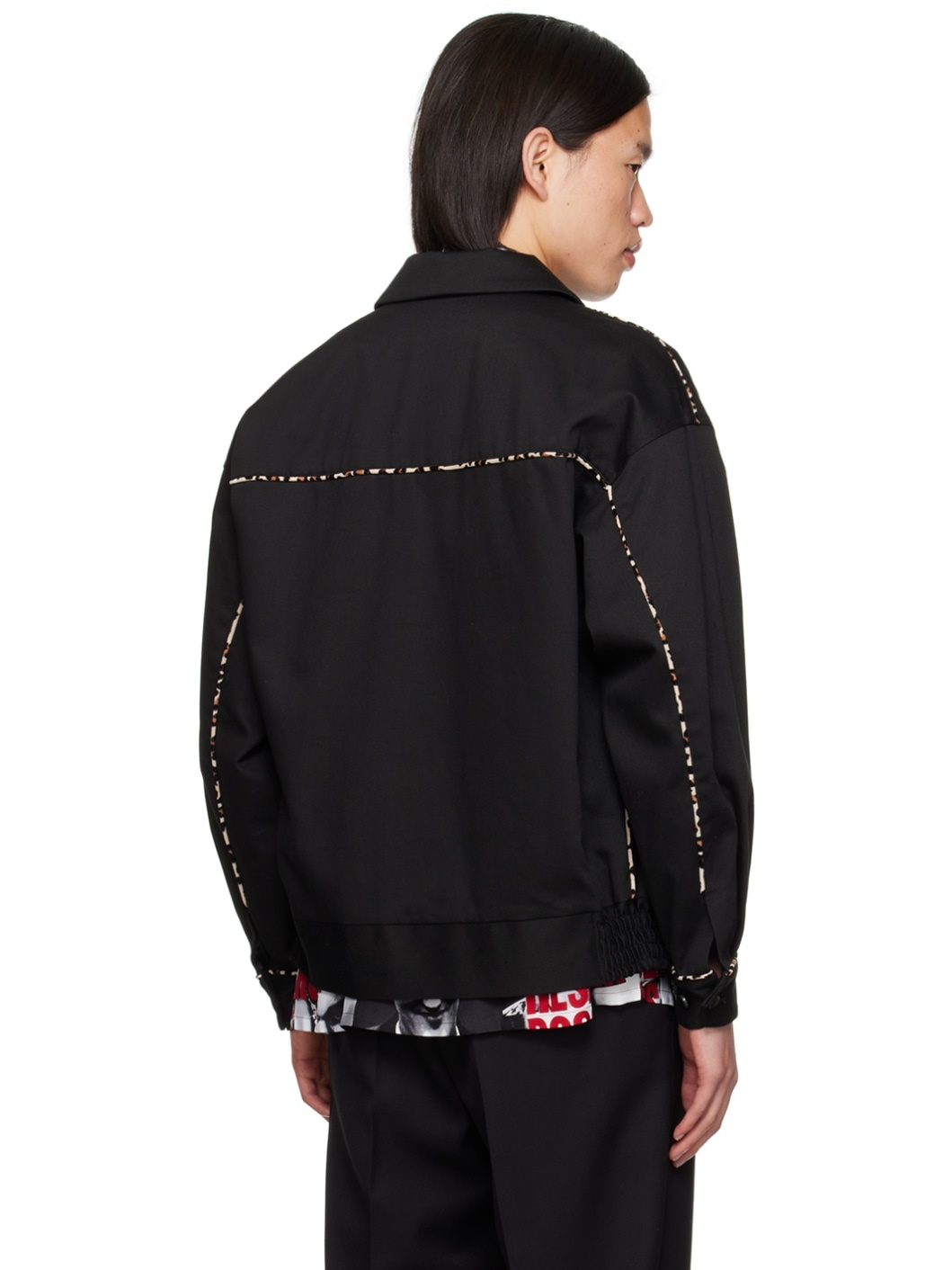 Black Western Jacket - 3