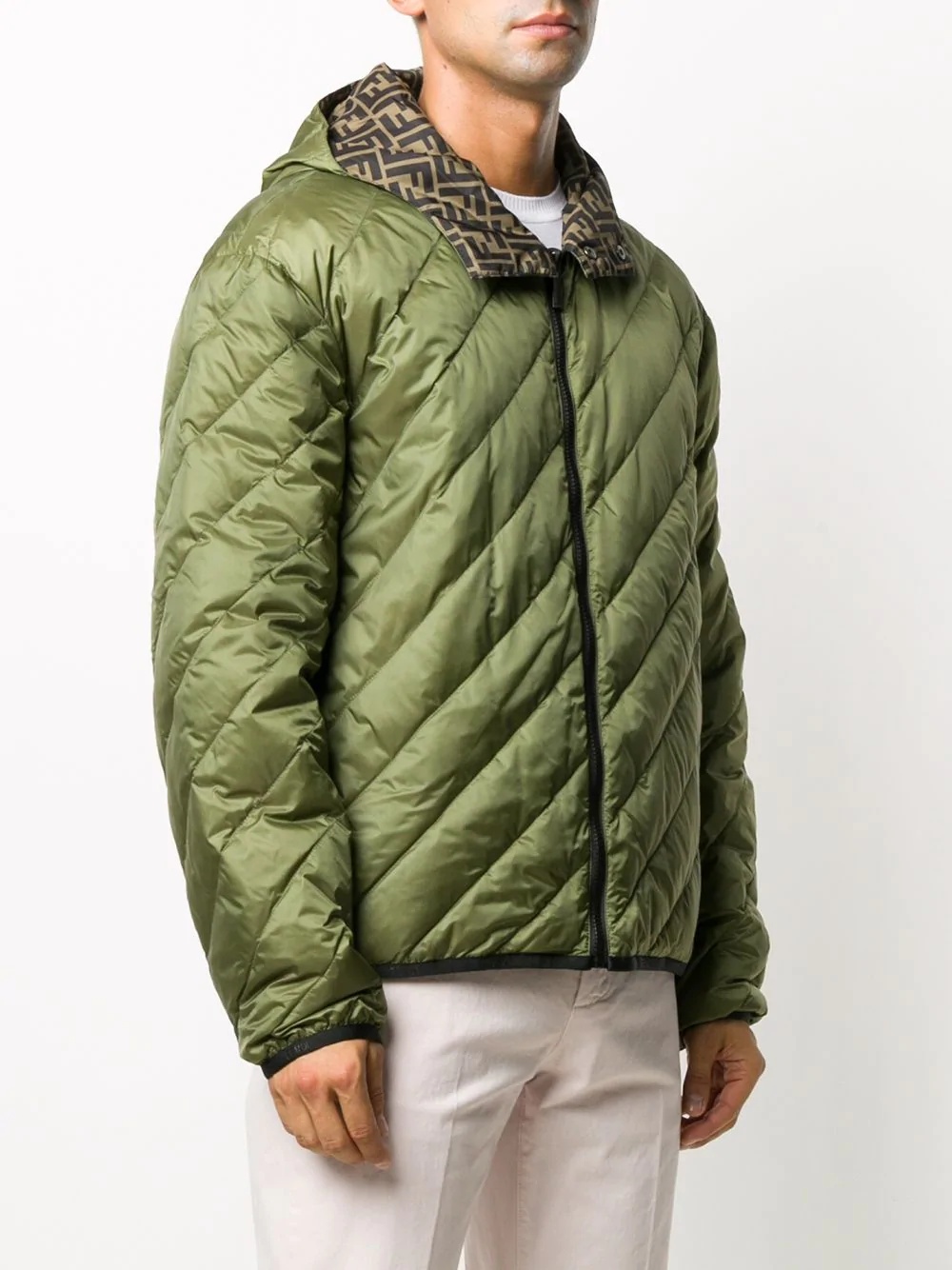 reversible quilted jacket - 3