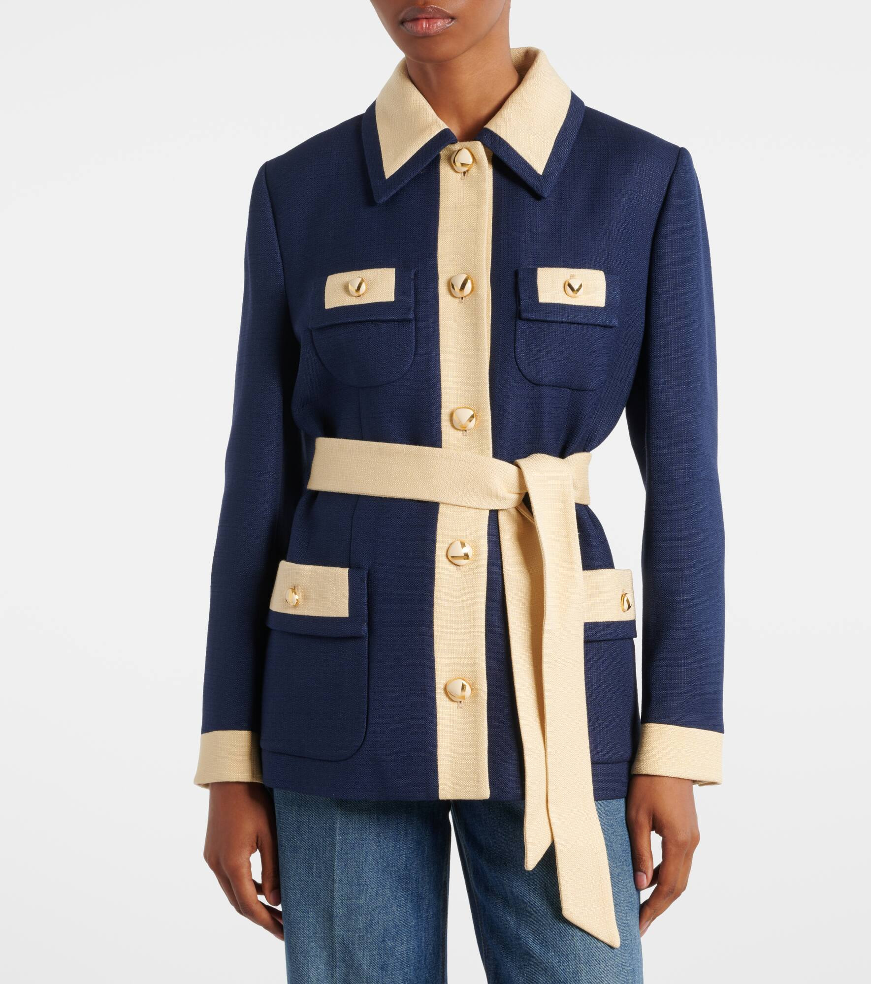 Belted jacket - 7