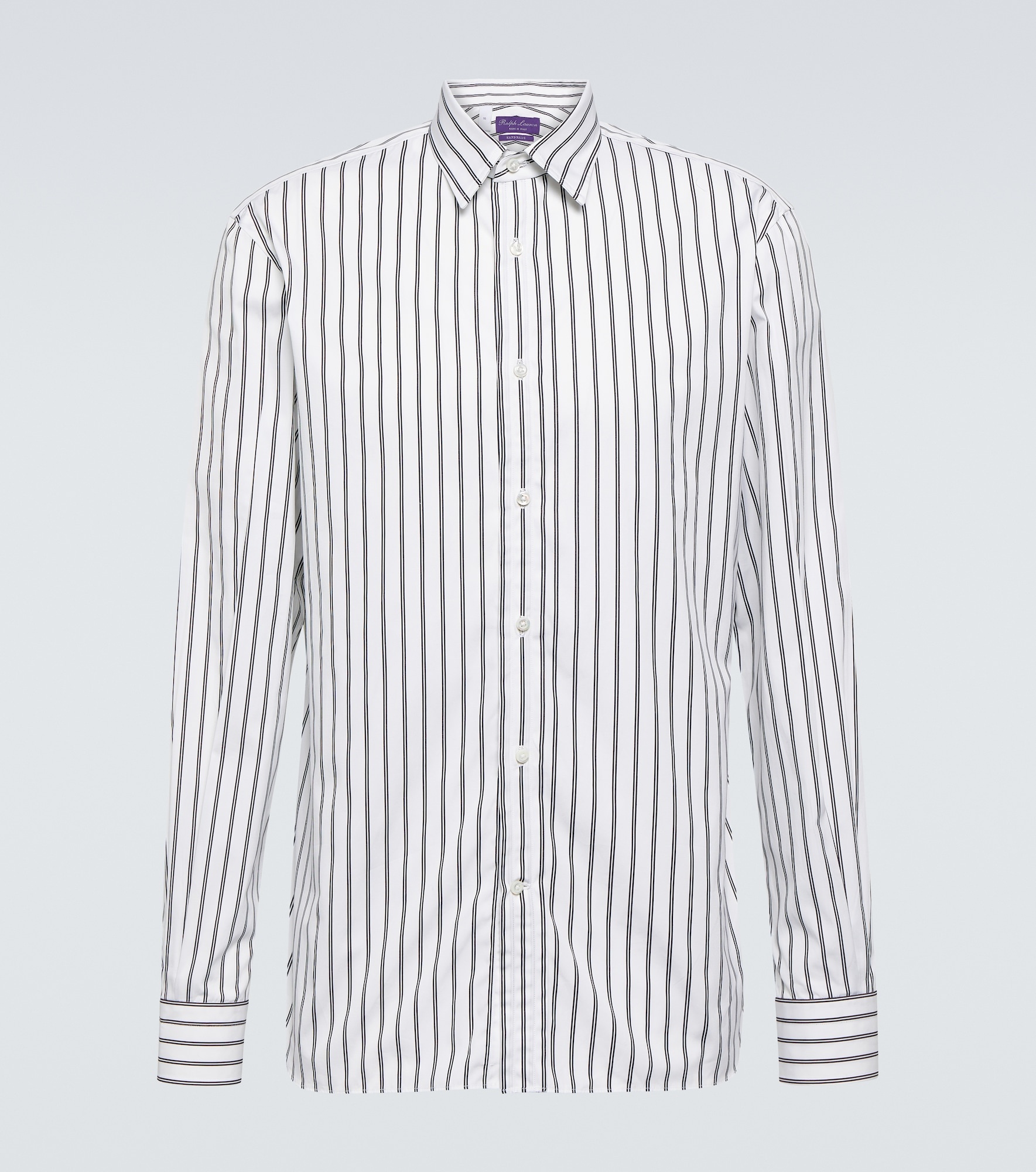Striped cotton shirt - 1