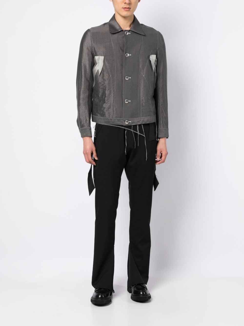 button-up long-sleeved shirt - 3
