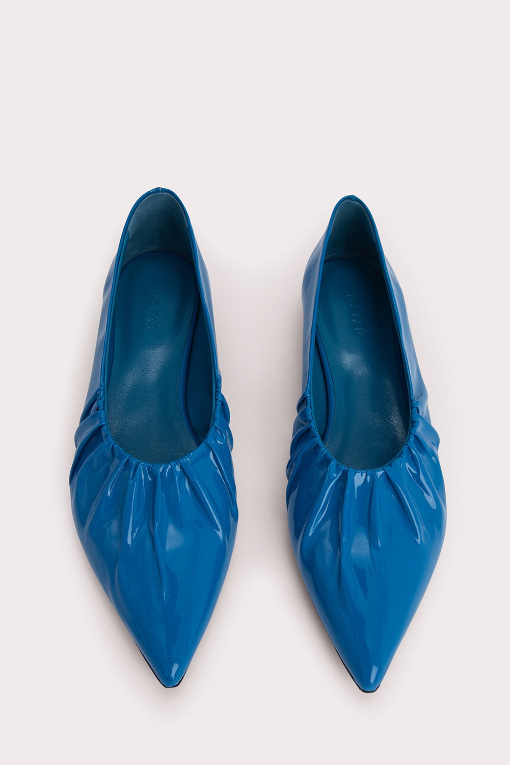 REGINA CERULEAN PATENT LEATHER - 3