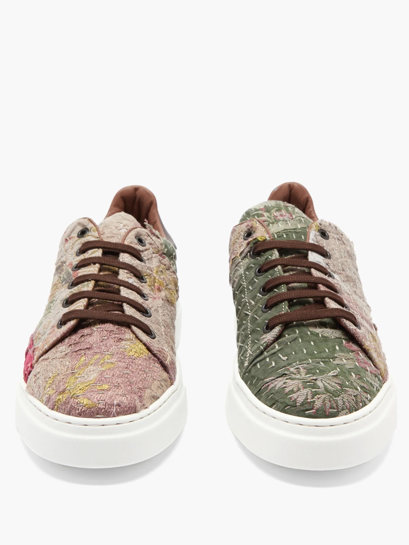 18th-century French tapestry trainers - 5