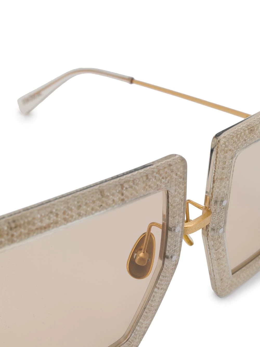 square-frame sunglasses - 3