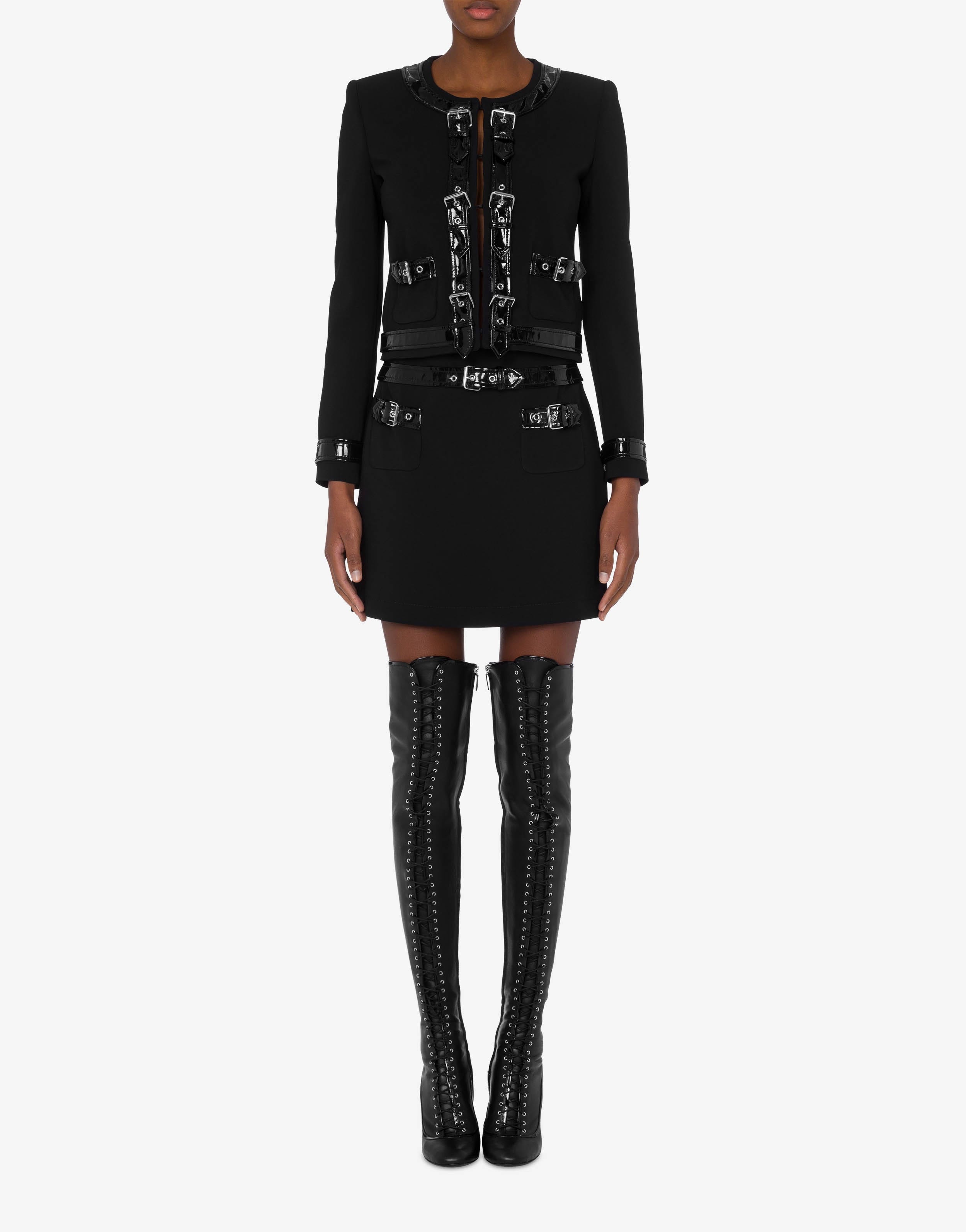 BONDAGE BUCKLE CADY SHORT JACKET - 2