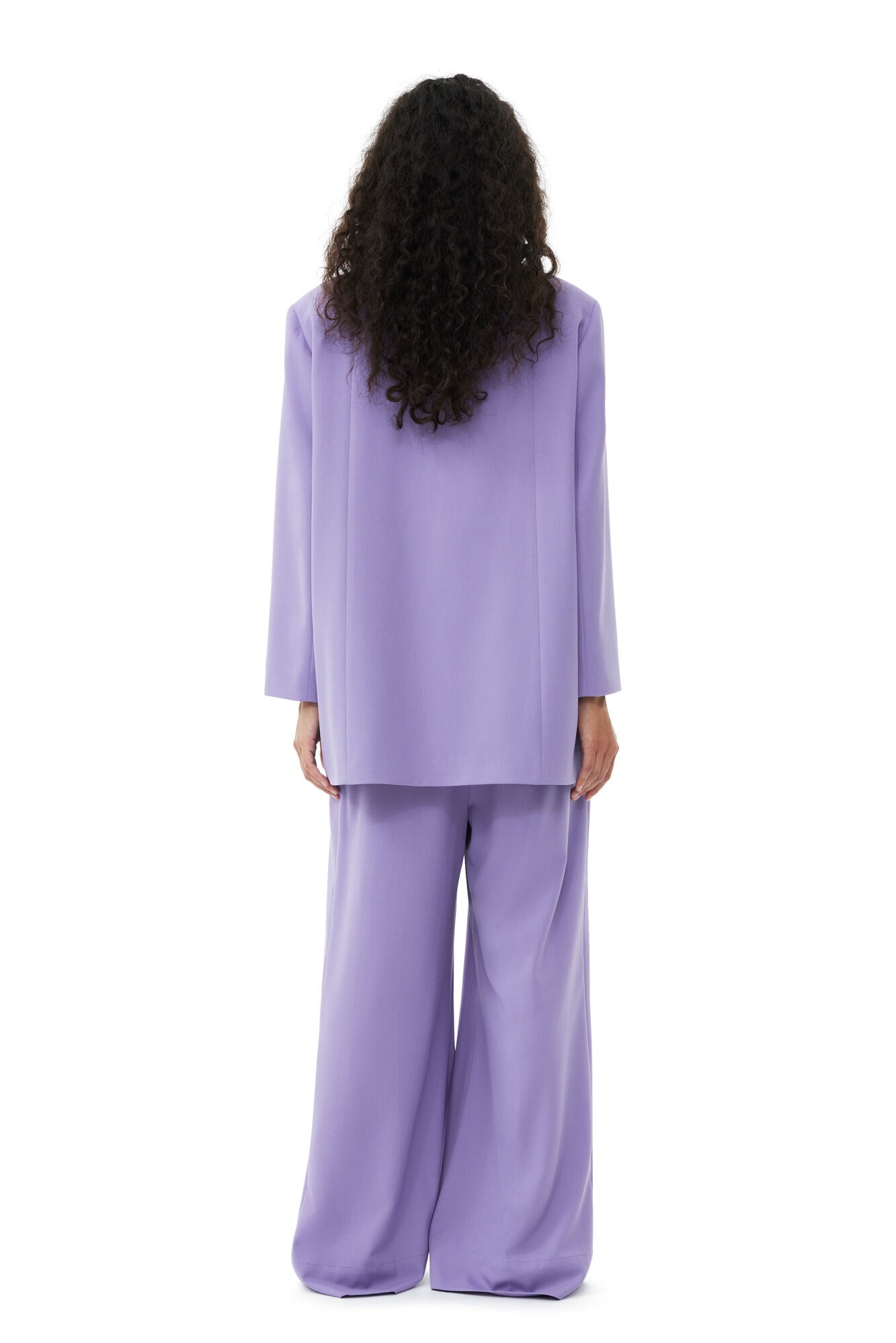 PURPLE LIGHT OVERSIZED BLAZER - 6