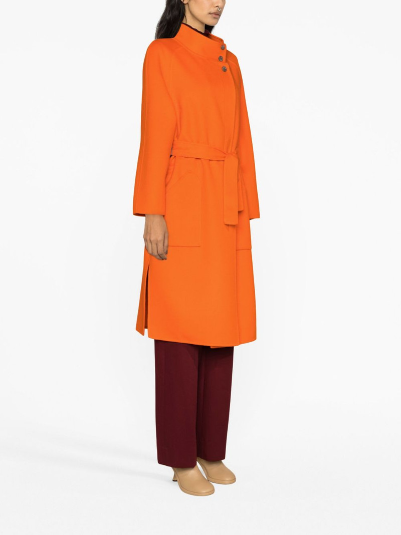 belted single-breasted coat 3