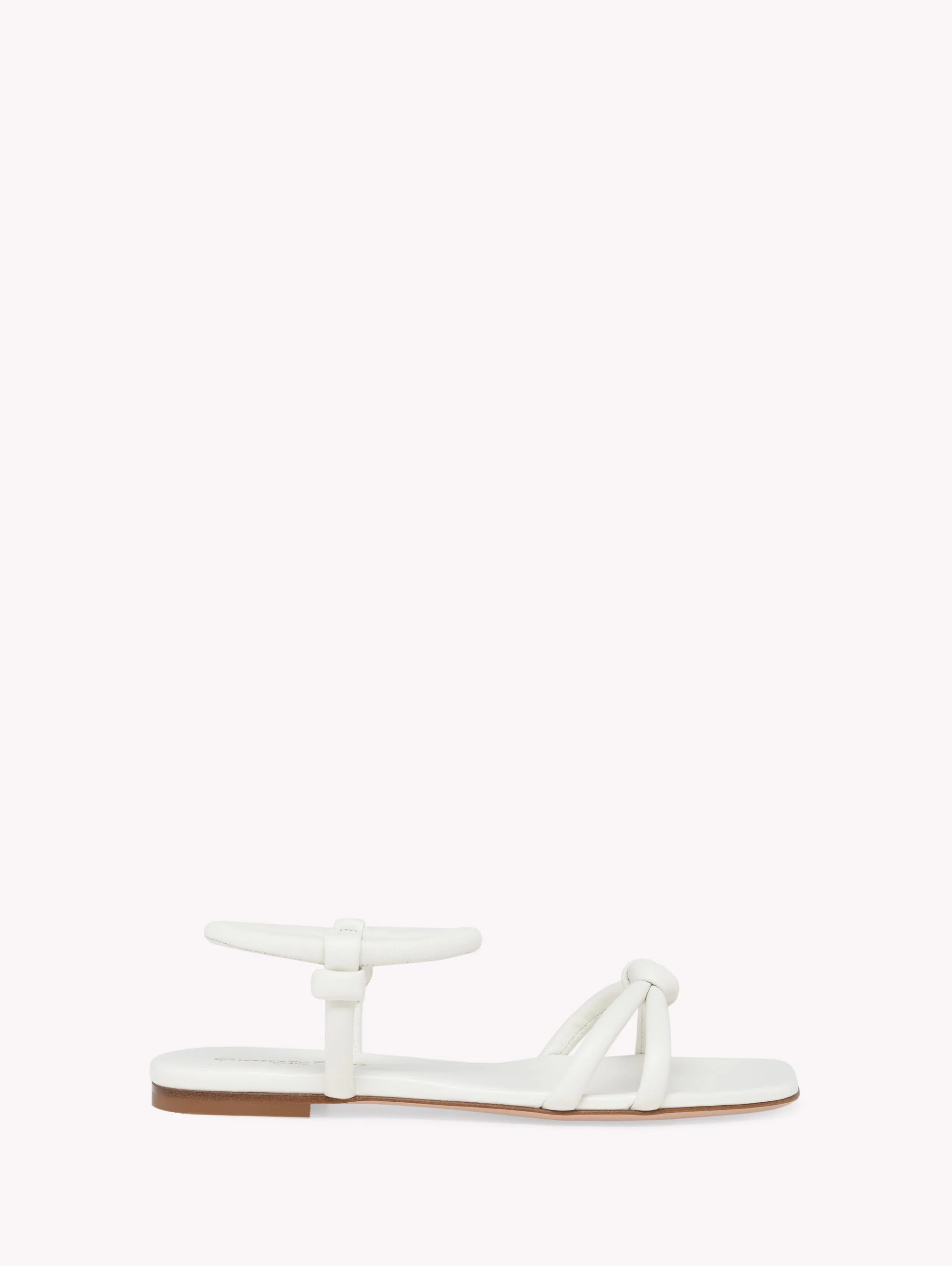 Gianvito Rossi Juno 05 Sandals in White Nappa at Nordstrom - 1