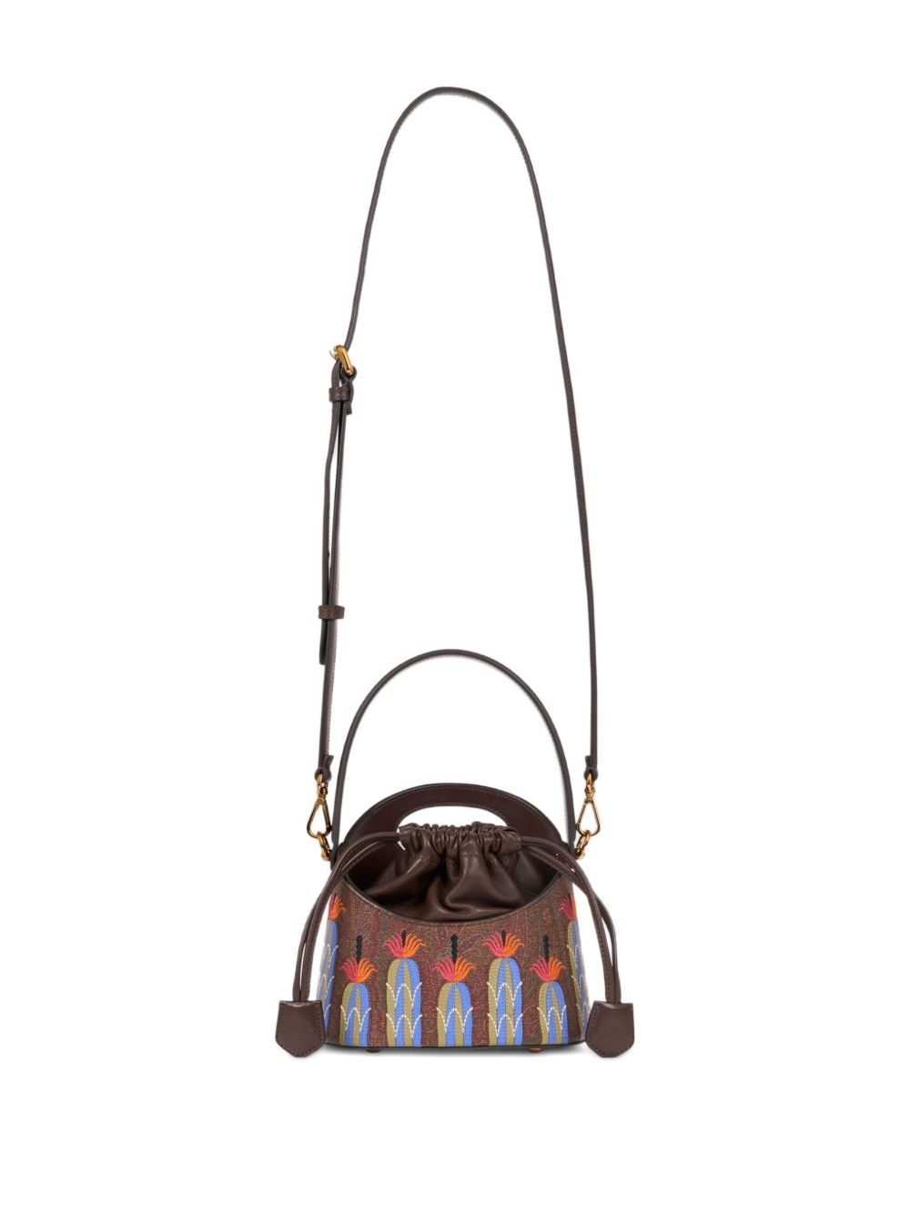 x Agostino Iacurci small Saturno bucket bag - 6