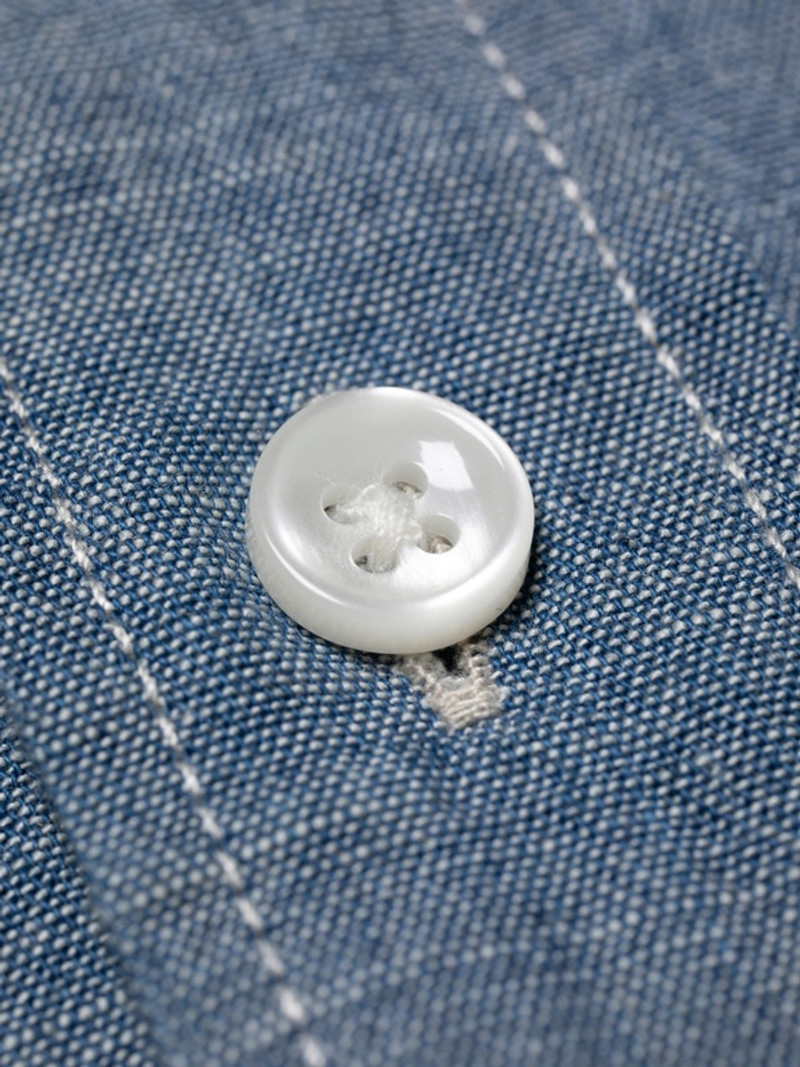 George Chambray Shirt Blue 6