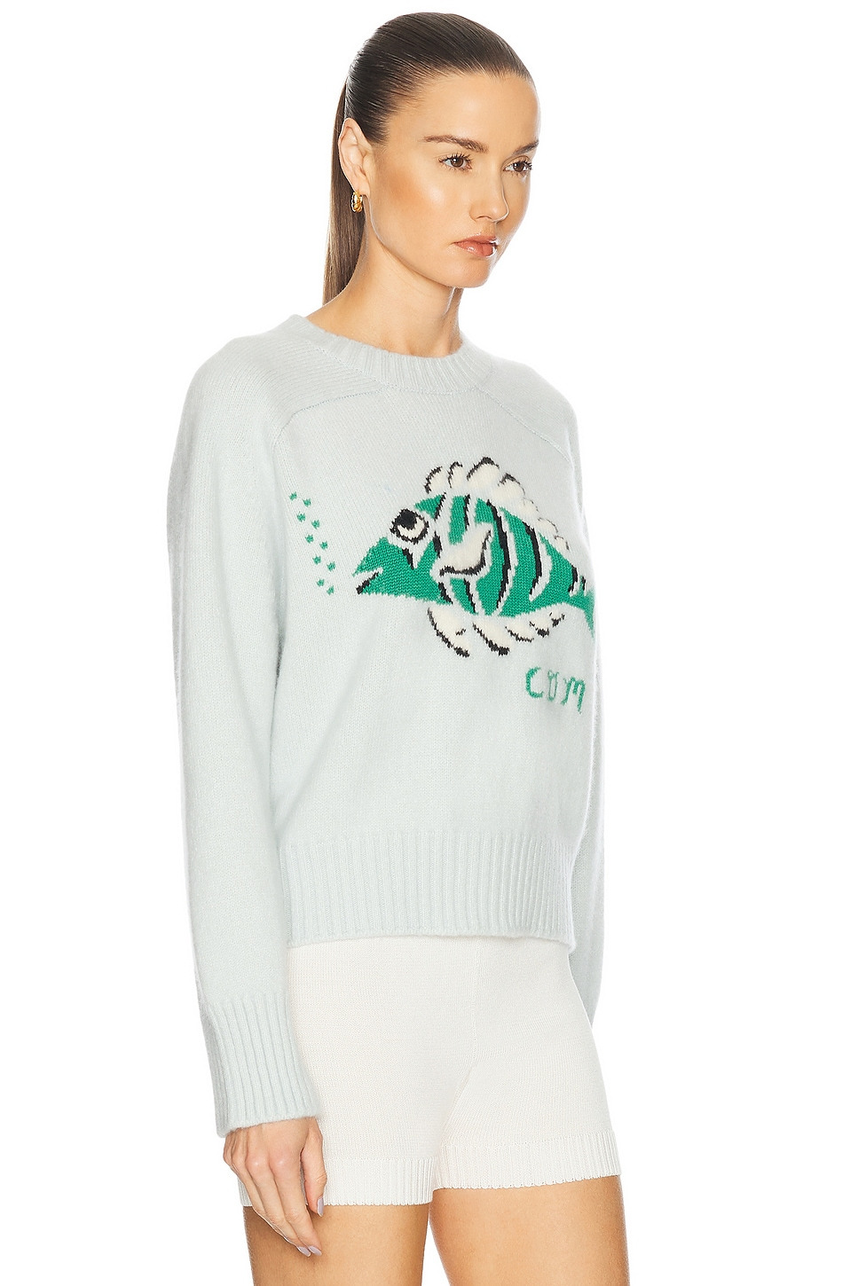 Hawaiian Fish Cashmere Pullover - 2