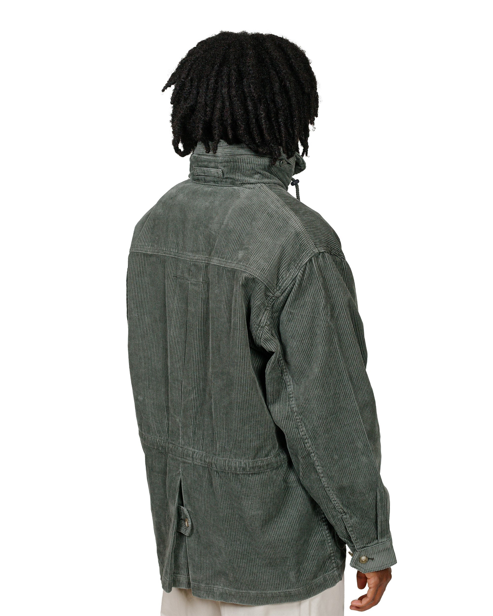 Field Coat Corduroy Moss - 3