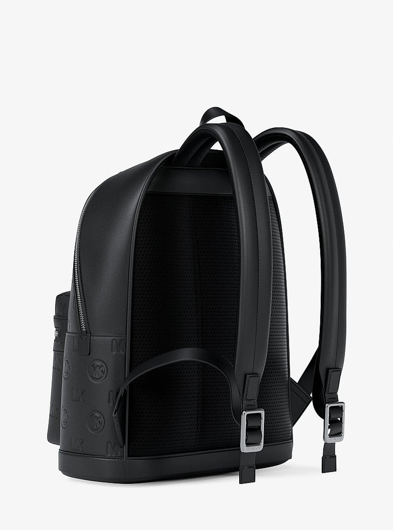 Cooper Medium Logo Debossed Dome Backpack 3