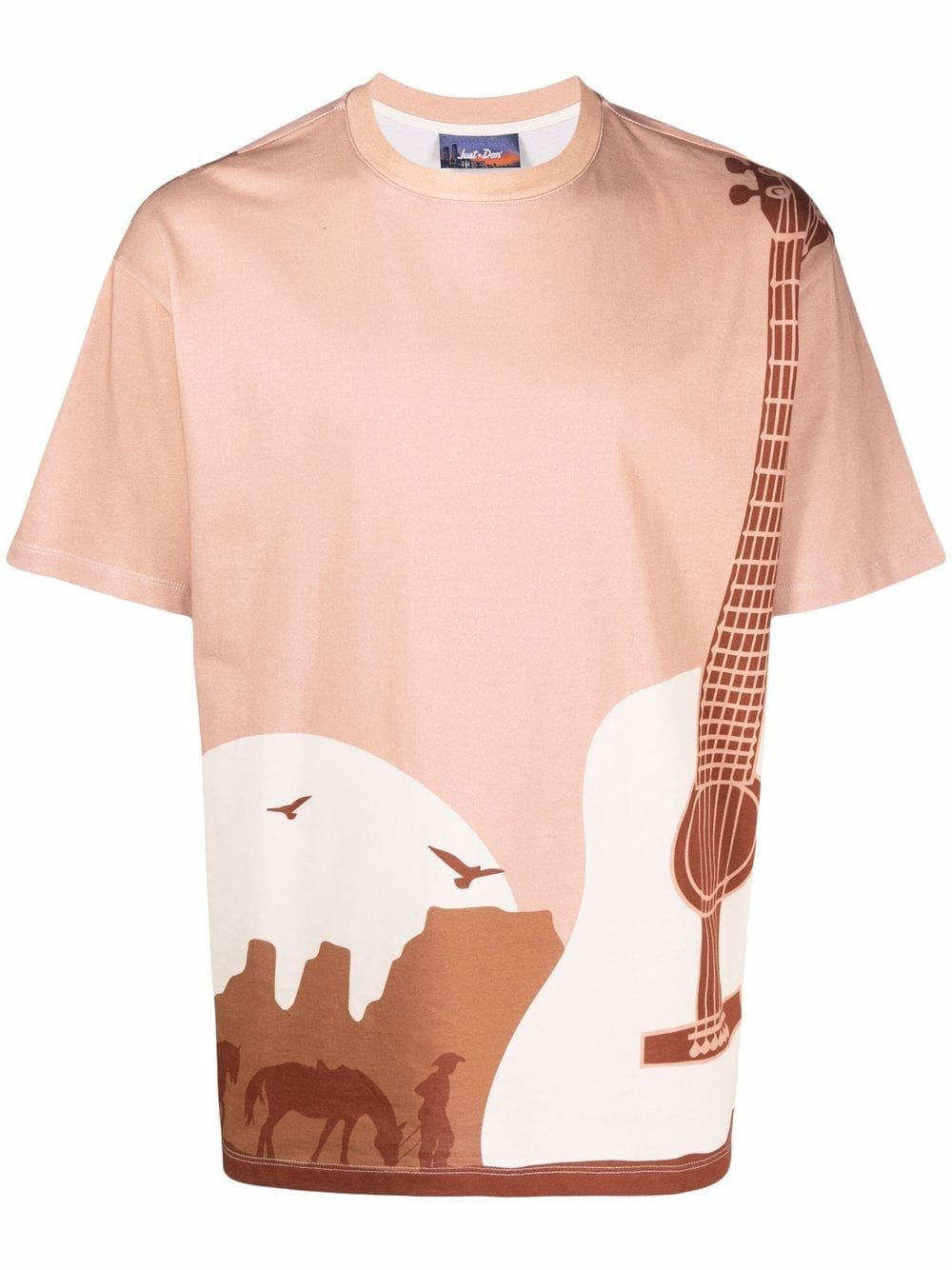 cotton graphic-print T-shirt - 1