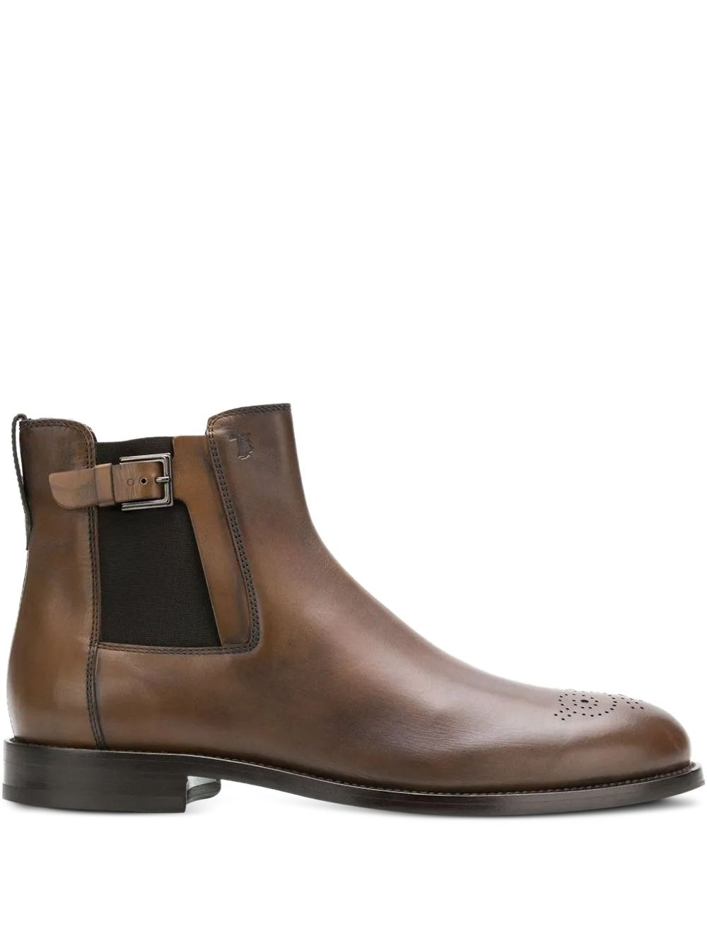 buckle detail chelsea boots - 1