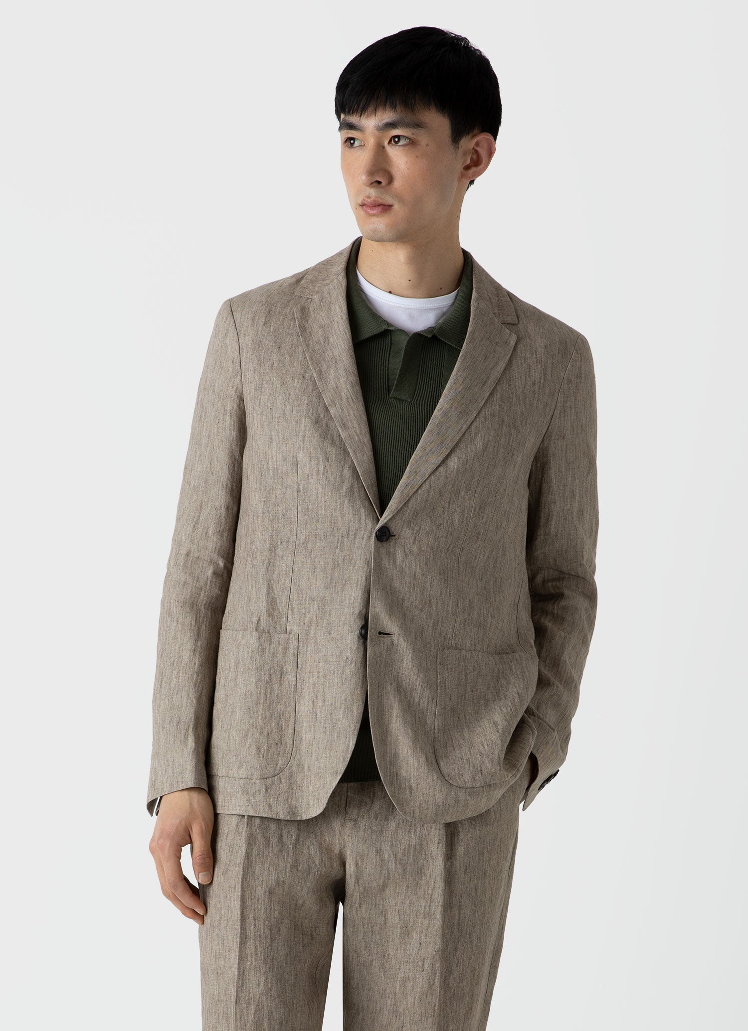 Linen Twin Pocket Jacket - 6