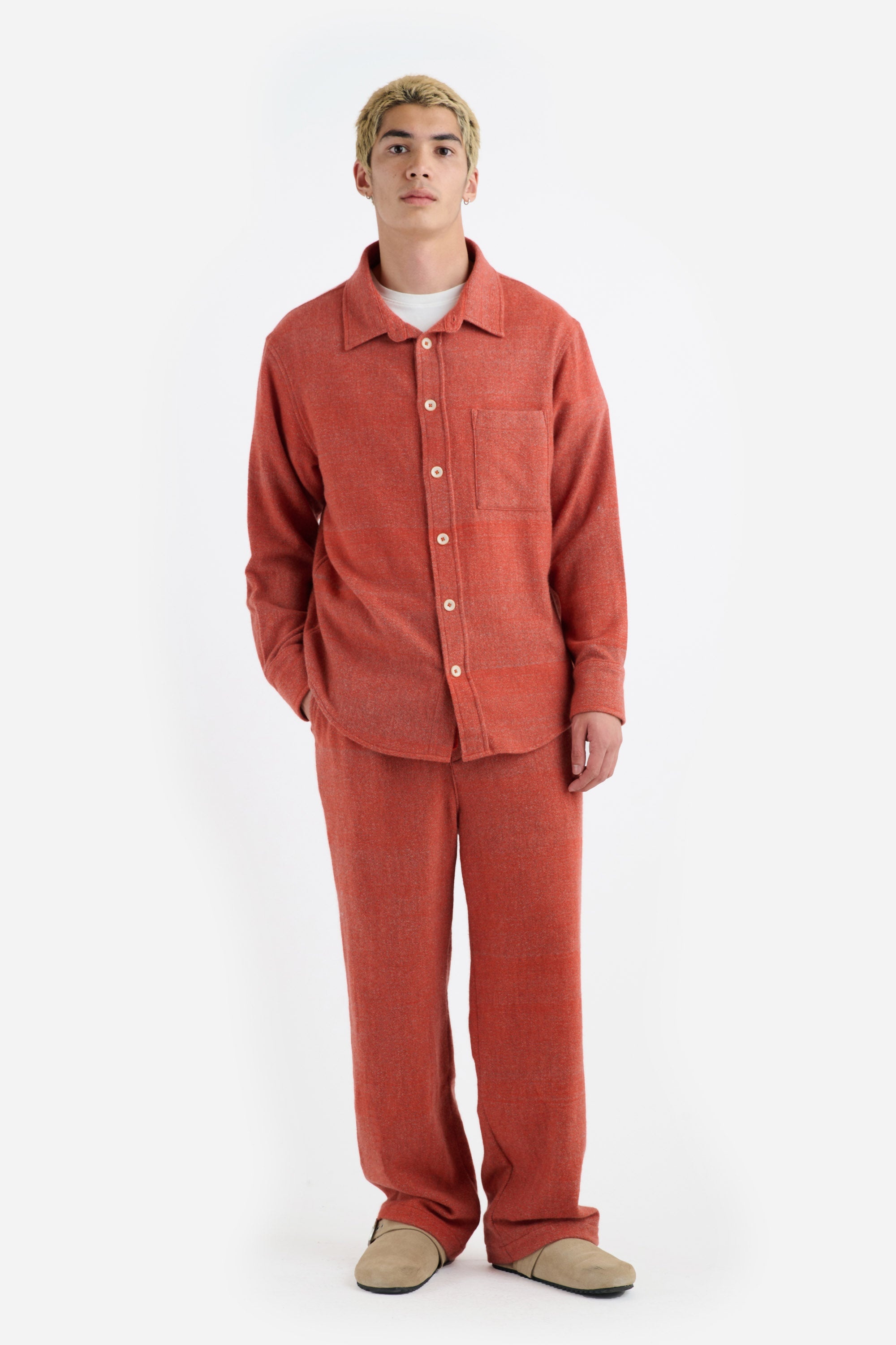 BLANKET STRIPE OVERSHIRT - 2