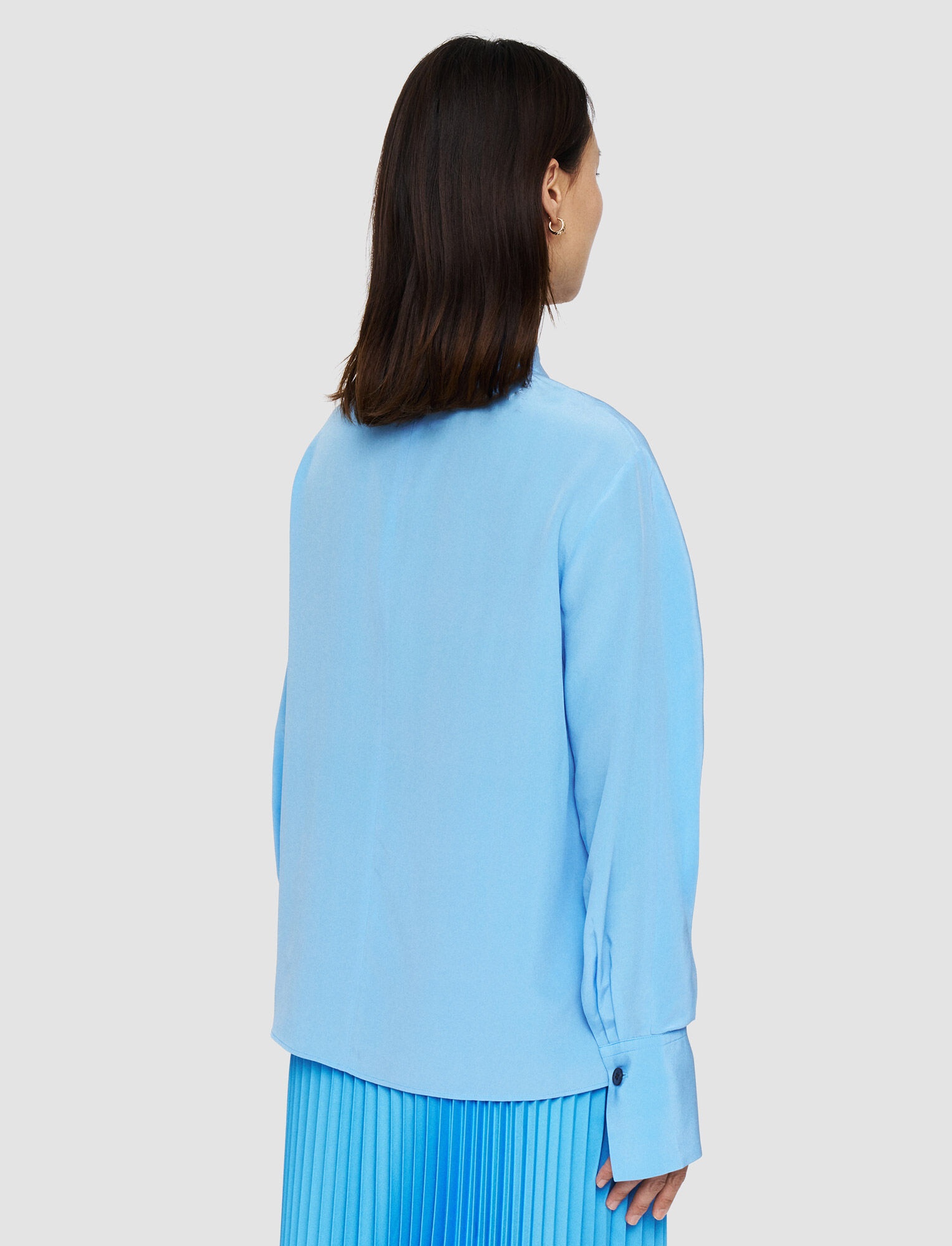 Silk Crepe de Chine Bailie Blouse - 4