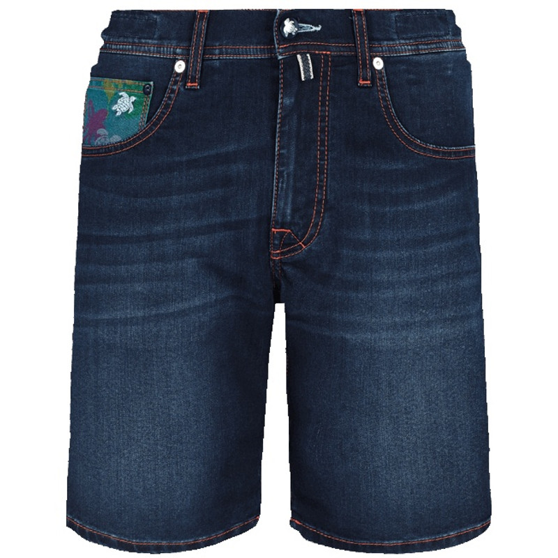 Men denim Bermuda Shorts printed 1988 Turtles Graffiti 1